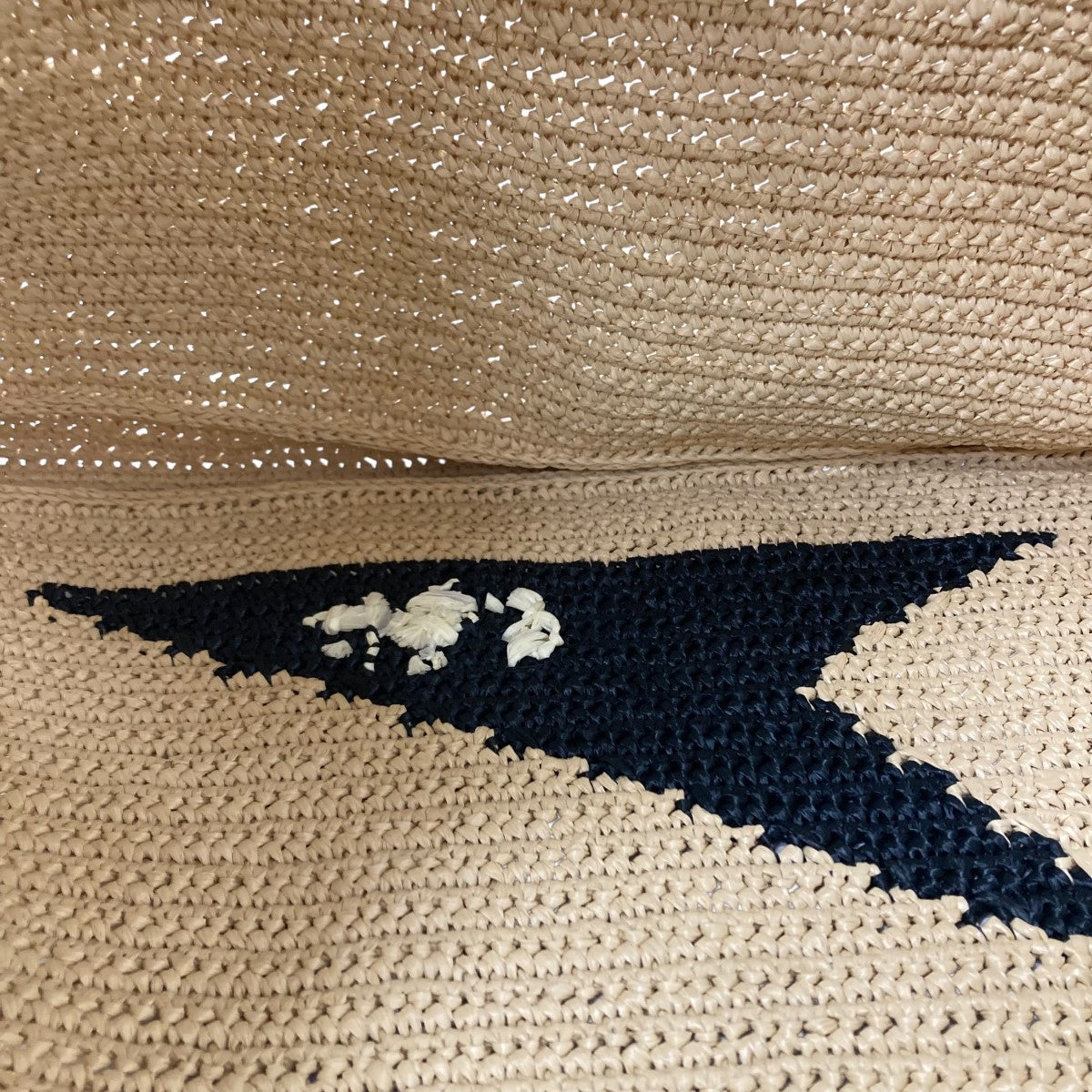 バッグ DISCENDANT 24SS CETUS RAFFIA BAG DESCENDANT(ディセンダント) CETUS RAFFIA BAGショルダーバッグ