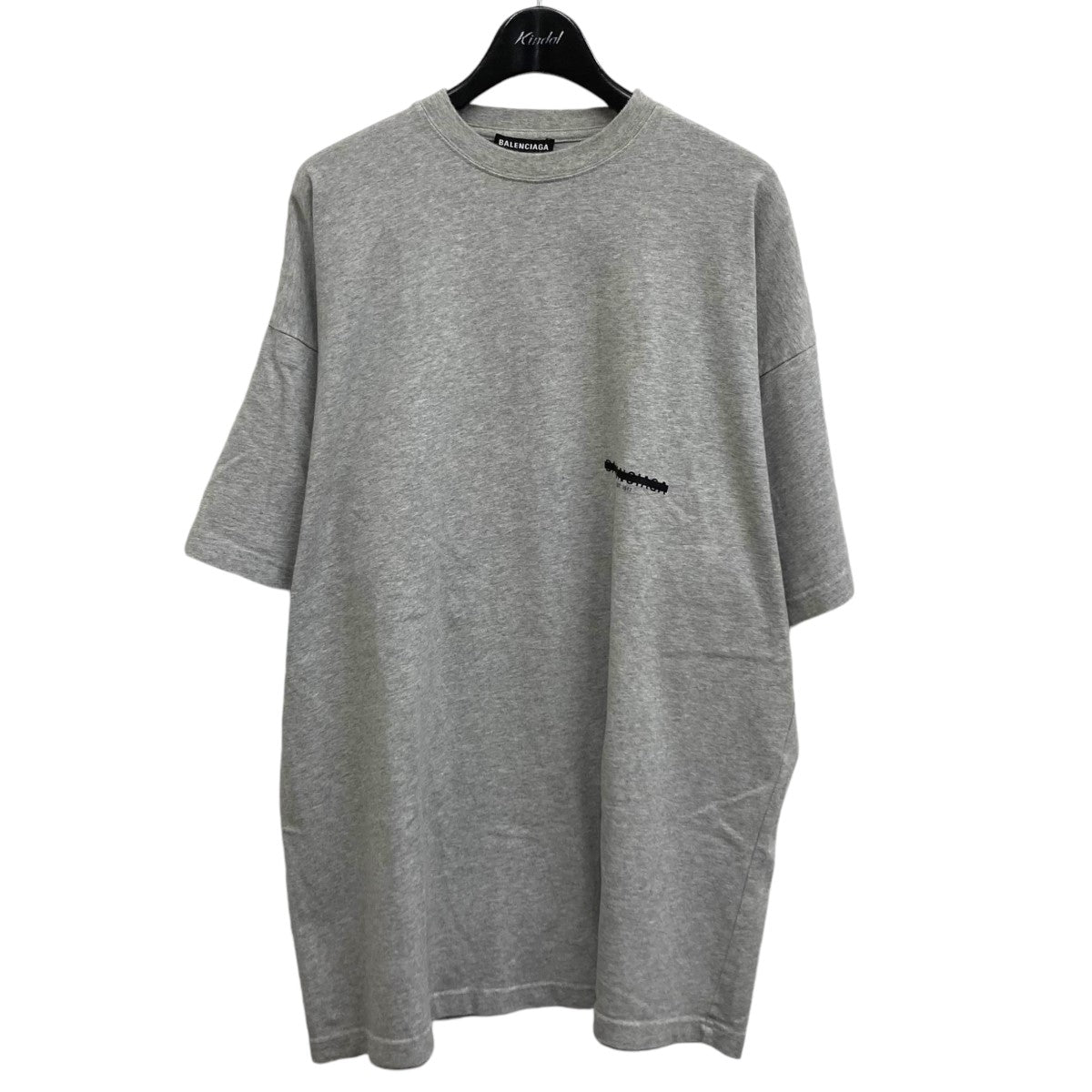 Strike 1917 Oversized T-shirt ロゴプリントモックネックTシャツ