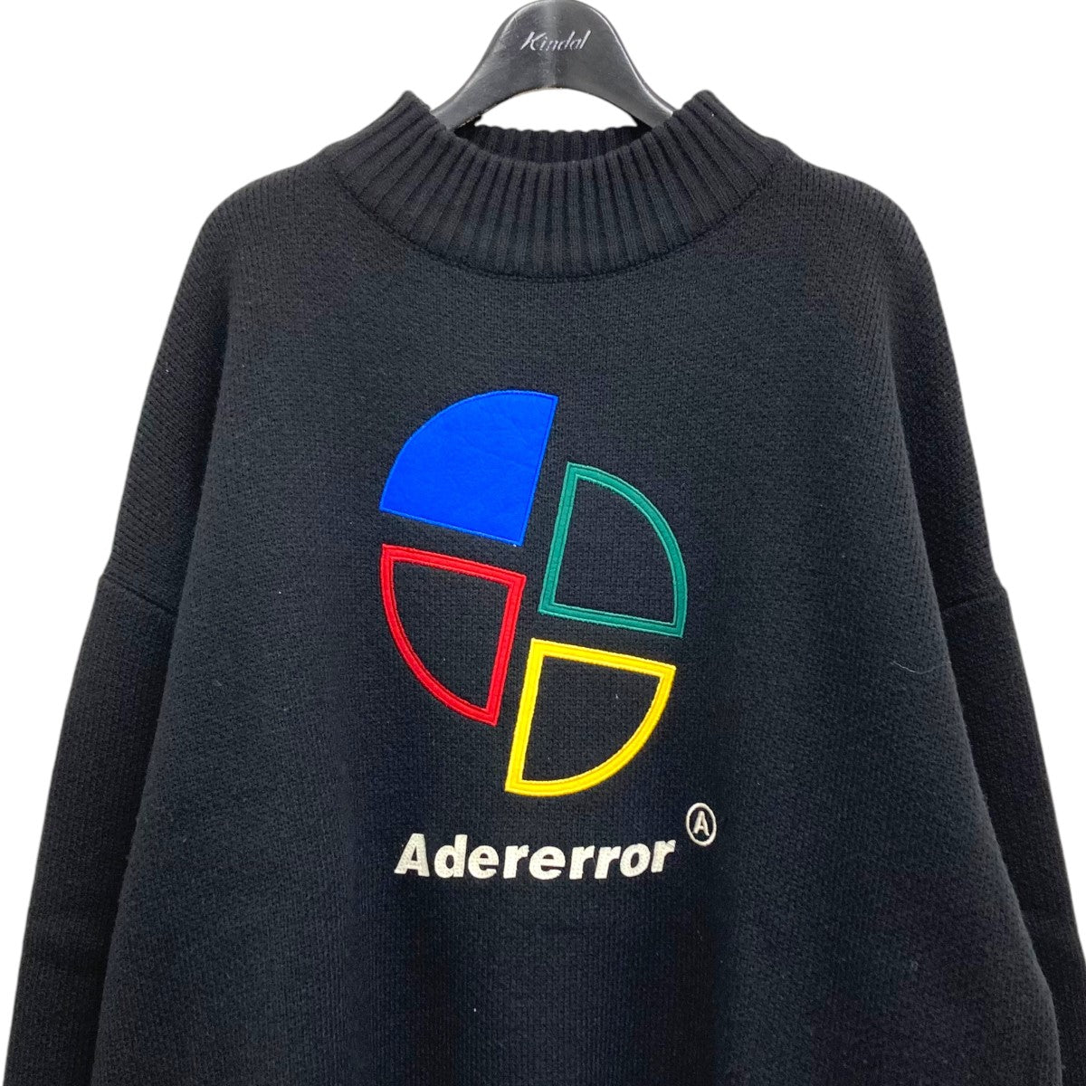 ADER error(アーダーエラー) デザインニット ブラック サイズ 3｜【公式】カインドオルオンライン ブランド古着・中古通販【kindal】