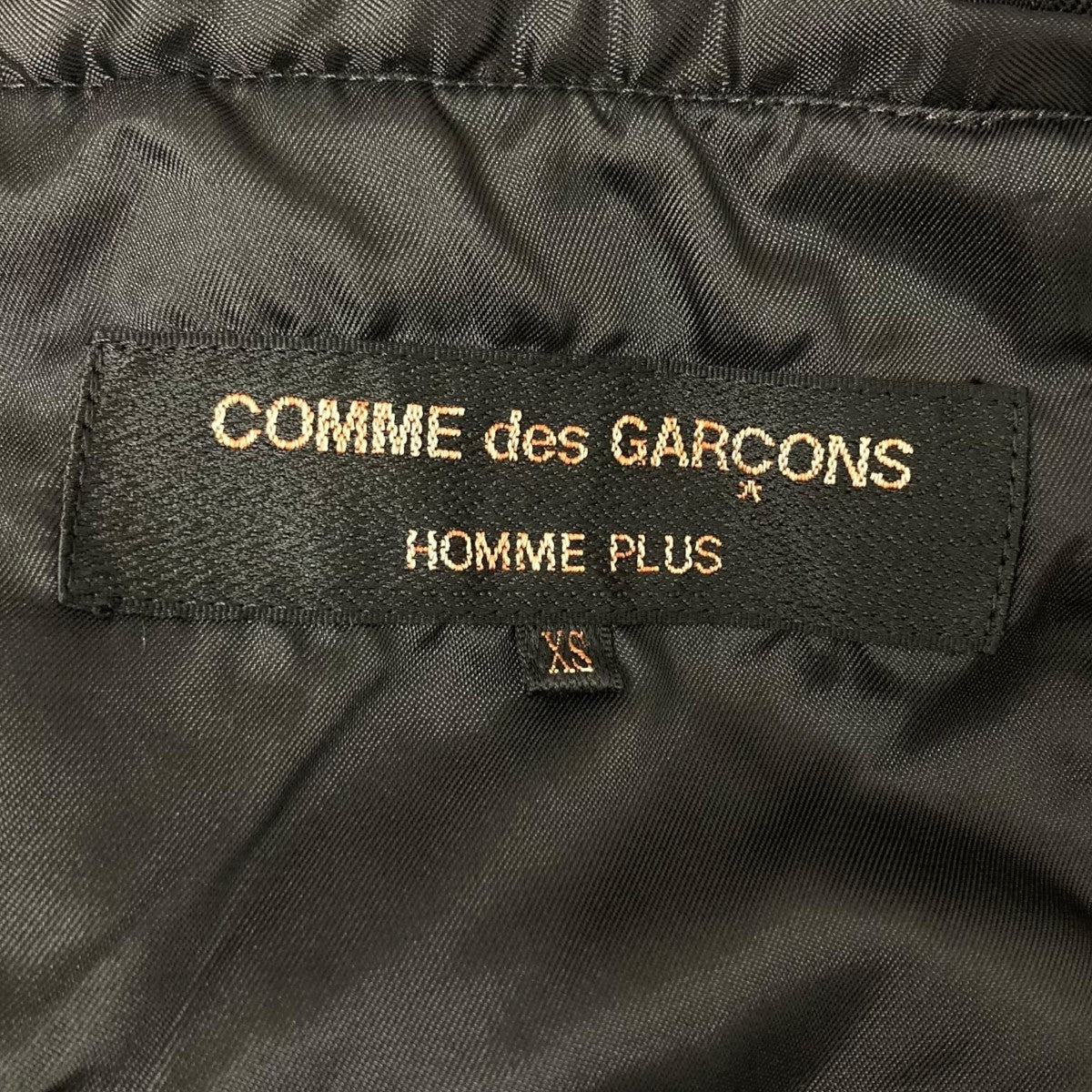 COMME des GARCONS HOMME PLUS(コムデギャルソンオムプリュス) 短冊エステルジャケット PM-J037 ブラック サイズ  XS｜【公式】カインドオルオンライン ブランド古着・中古通販【kindal】