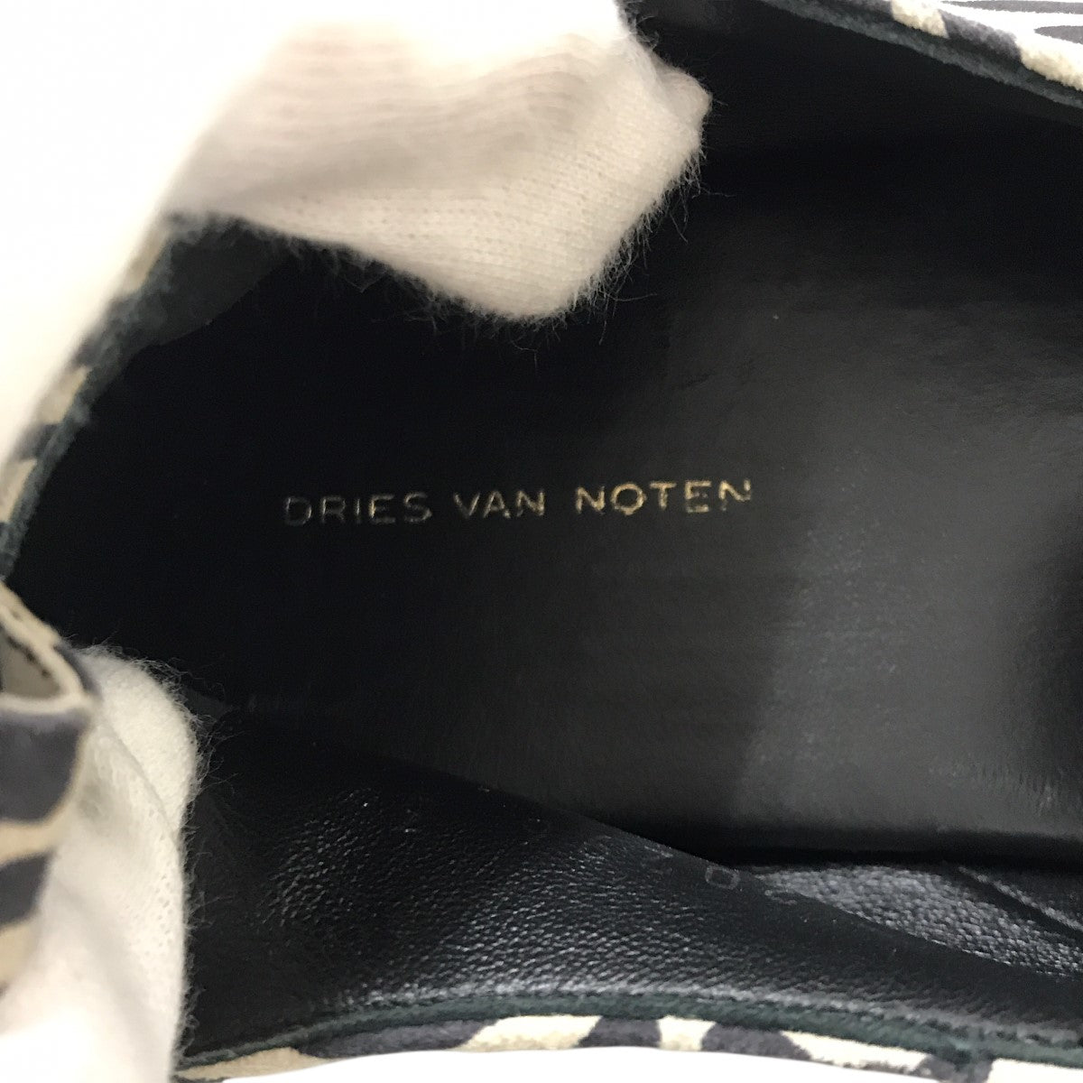 美品⭐︎DIES VAN NOTEN ブラック フラットパンプス