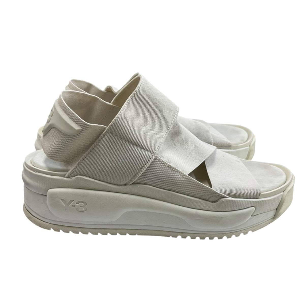 Y-3 シルバー サンダル Y-3(ワイスリー) RIVALRY SANDAL ストラップサンダル FZ6400 ホワイト