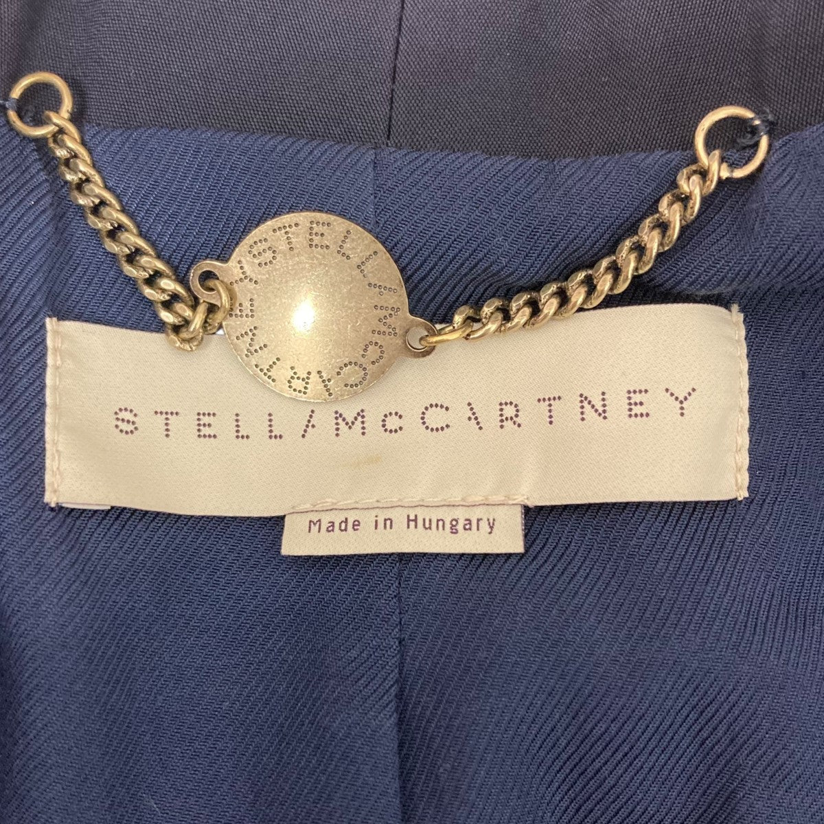 Stella McCartney - STELLA McCARTNEY ネイビージャケット　(36) Stella McCartney - STELLA McCARTNEY ネイビージャケット (36