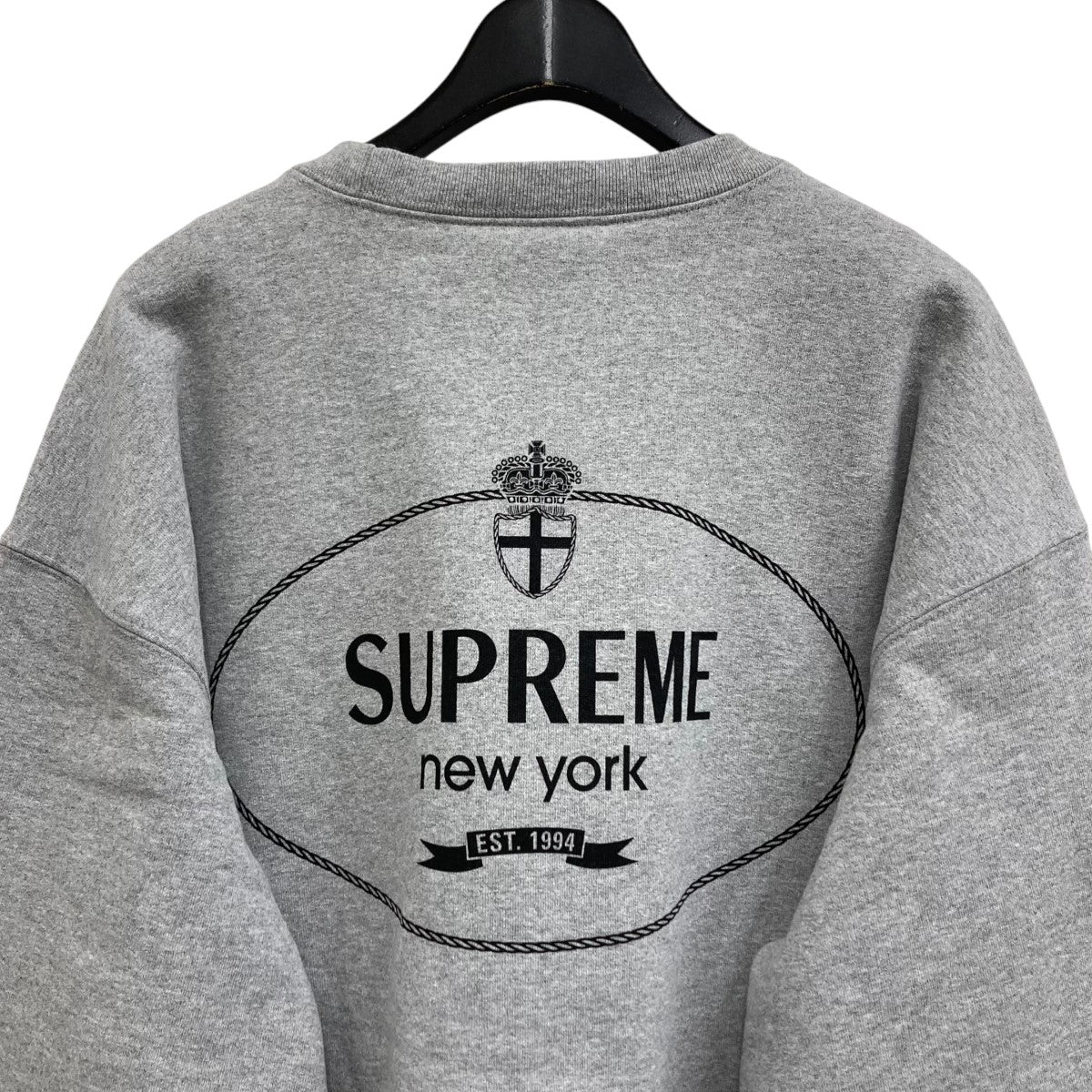 Supreme(シュプリーム) 24AW Crest Crewneck Heather Grey スウェット ライトグレー サイズ  L｜【公式】カインドオルオンライン ブランド古着・中古通販【kindal】