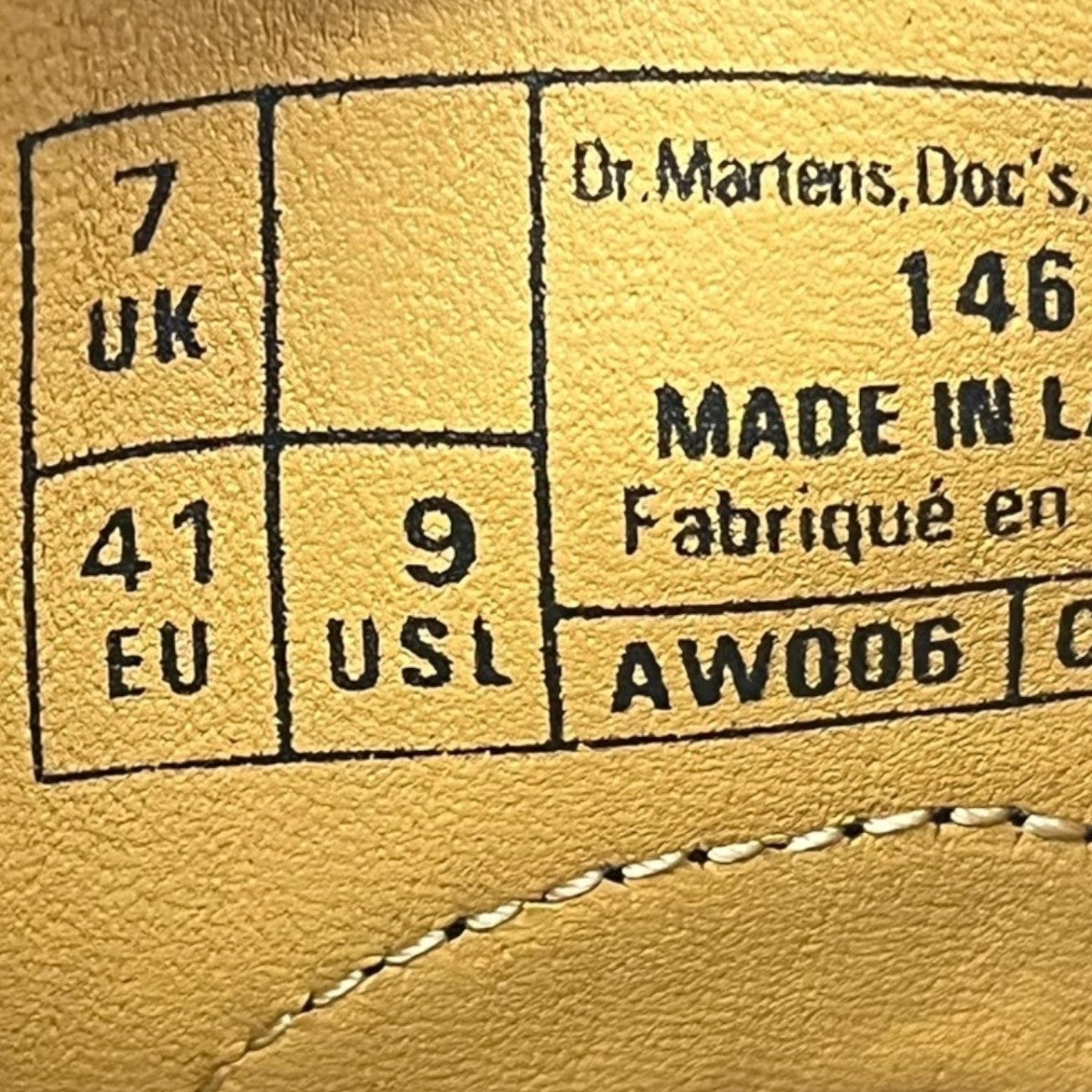 Dr．Martens(ドクターマーチン) エナメルシューズ AW006