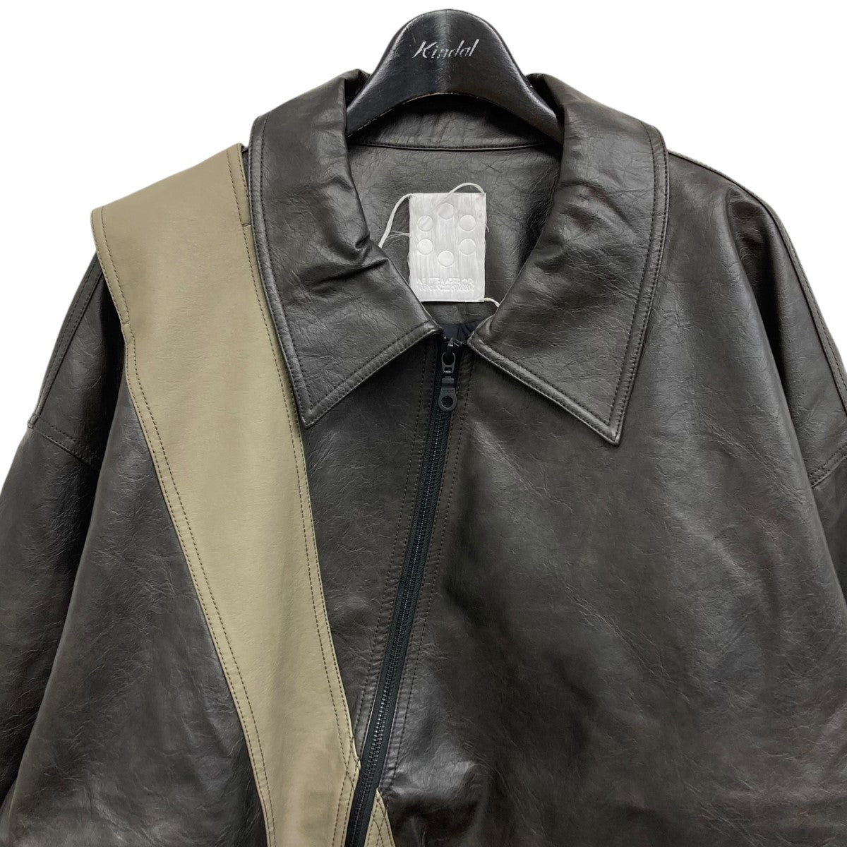 NUTEMPEROR(ナットエンペラー) FAKE LEATHER JACKET変形フェイクレザージャケット