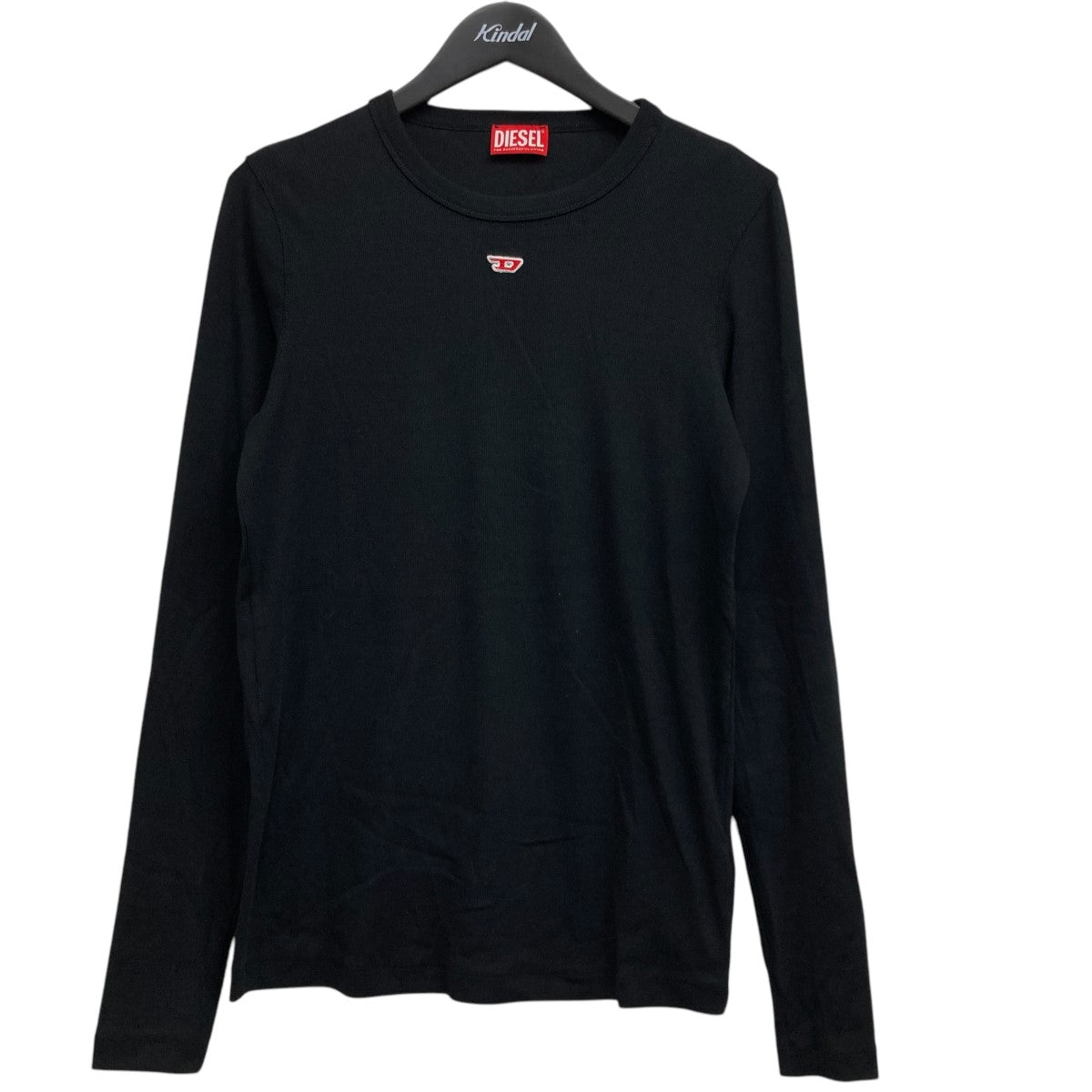 DIESEL(ディーゼル) D-RIBBER-LS-N 長袖ロゴTシャツ A14951