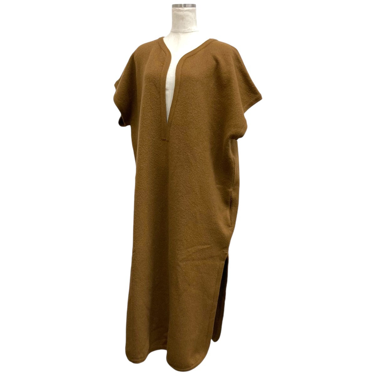 クリスタセヤ Cristaseya カシミヤ シルク ワンショルダー ニット パープル サイズ：M Cristaseya(クリスタセヤ) カシミヤ シルク ワンショルダー