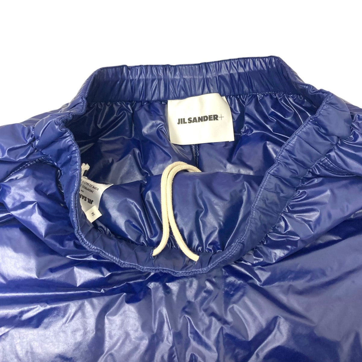 JIL SANDER / ダウンスカート/スカート/38/ナイロン/NVY/無地/j40af0011 JIL SANDER+(ジルサンダープラス) ダウンスカート J40AF0011 ネイビー