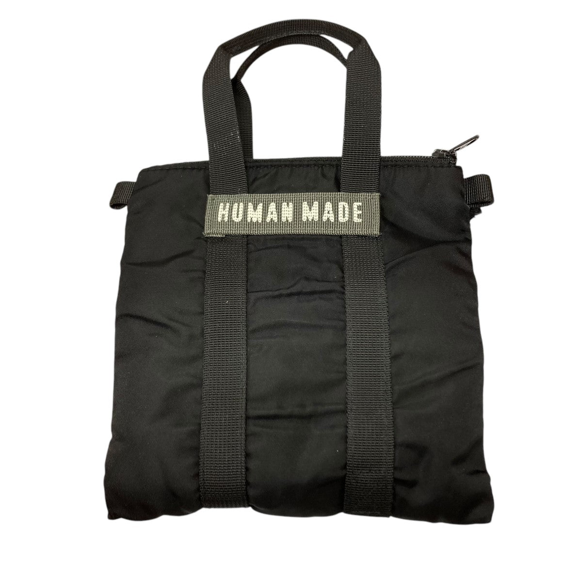 HUMAN MADE(ヒューマンメード) HELMET BAGミニヘルメットバッグ ブラック×グレー｜【公式】カインドオルオンライン  ブランド古着・中古通販【kindal】