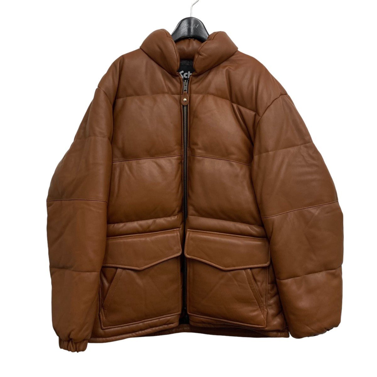 Schott(ショット) LEATHER CLASSIC DOWN JACKET レザーダウンジャケット