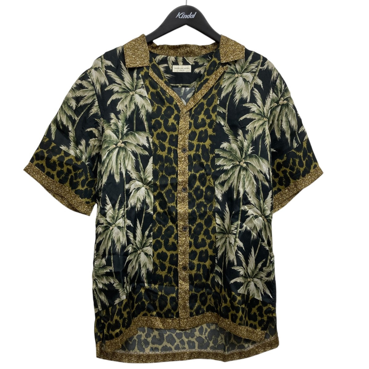 DRIES VAN NOTEN(ドリスヴァンノッテン) 総柄レーヨンシャツ