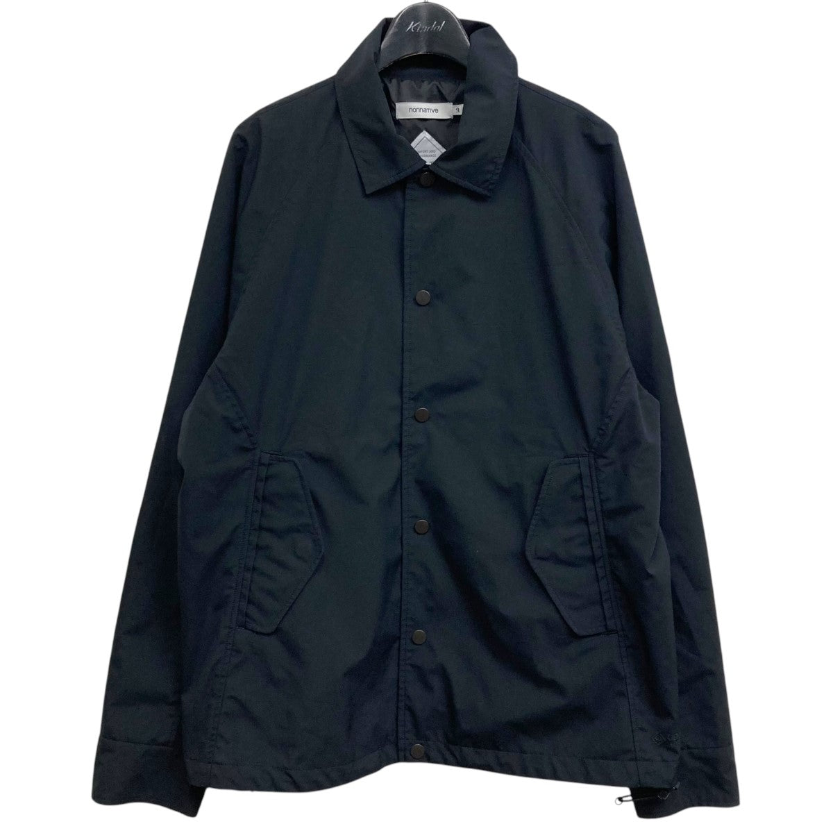 nonnative(ノンネイティブ) COACH JACKET POLY TAFFETA WITH GORE-TEX INFINIUM コーチジャケット  NN-J4008 ブラック サイズ 3｜【公式】カインドオルオンライン ブランド古着・中古通販【kindal】