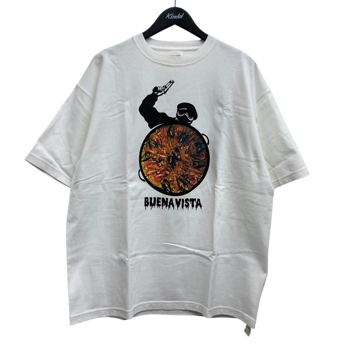 レビュー高評価の商品!の商品をすべて BUENA VISTA(ブエナビスタ) PAELLA EL PUTOAMO tee プリントT ジャケット・アウター