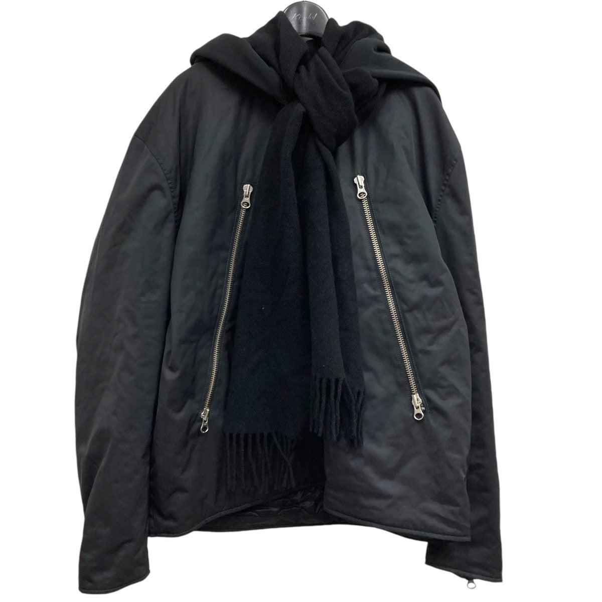 MM6 Maison Margiela(マルタンマルジェラ) 23AW SPORTSJACKET ボンバージャケット S62AN0109 ブラック  サイズ M｜【公式】カインドオルオンライン ブランド古着・中古通販【kindal】