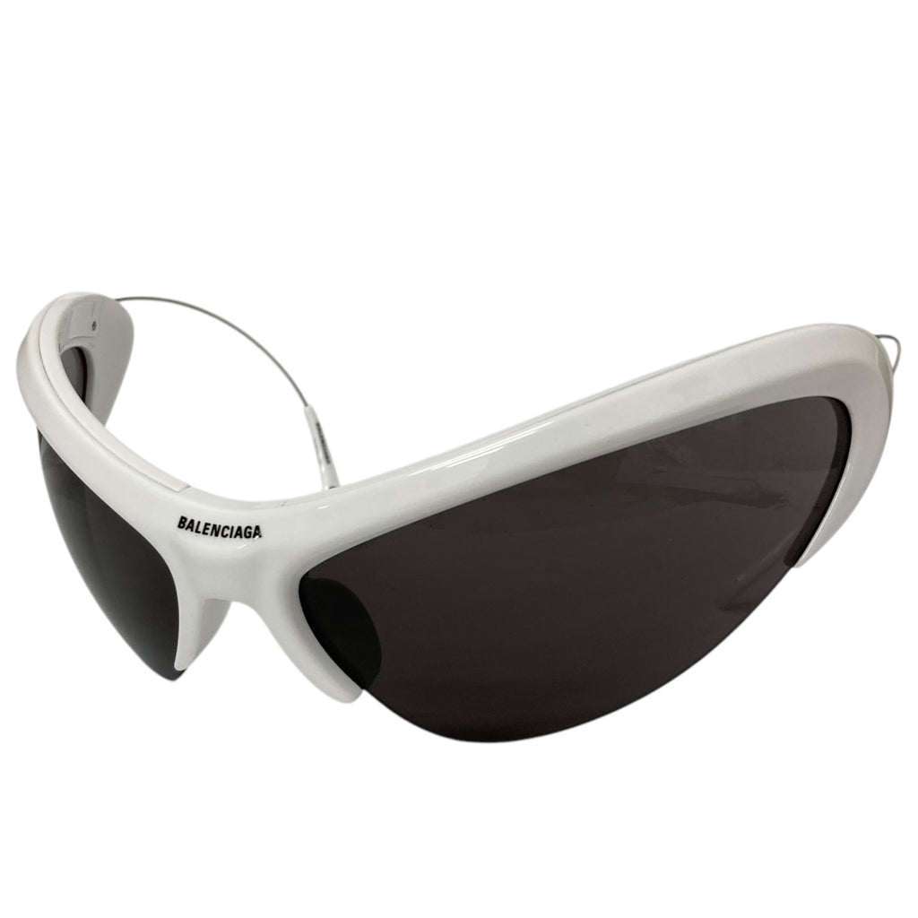 BALENCIAGA(バレンシアガ) Wire Cat サングラス BB0232S ホワイト  