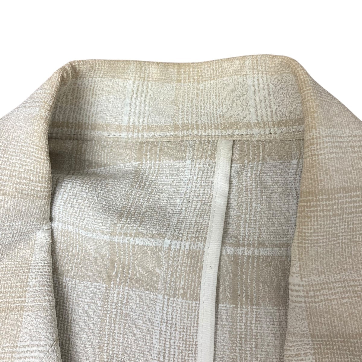 YOKE(ヨーク) 24SS PLAID JACQUARD DOUBLE BREASTED BLAZER