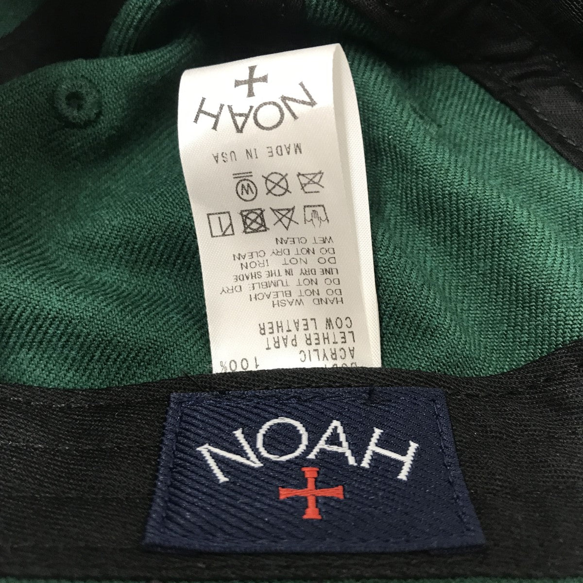 NOAH グリーンキャップ Noah(ノア) キャップ グリーン｜【公式】カインドオルオンライン
