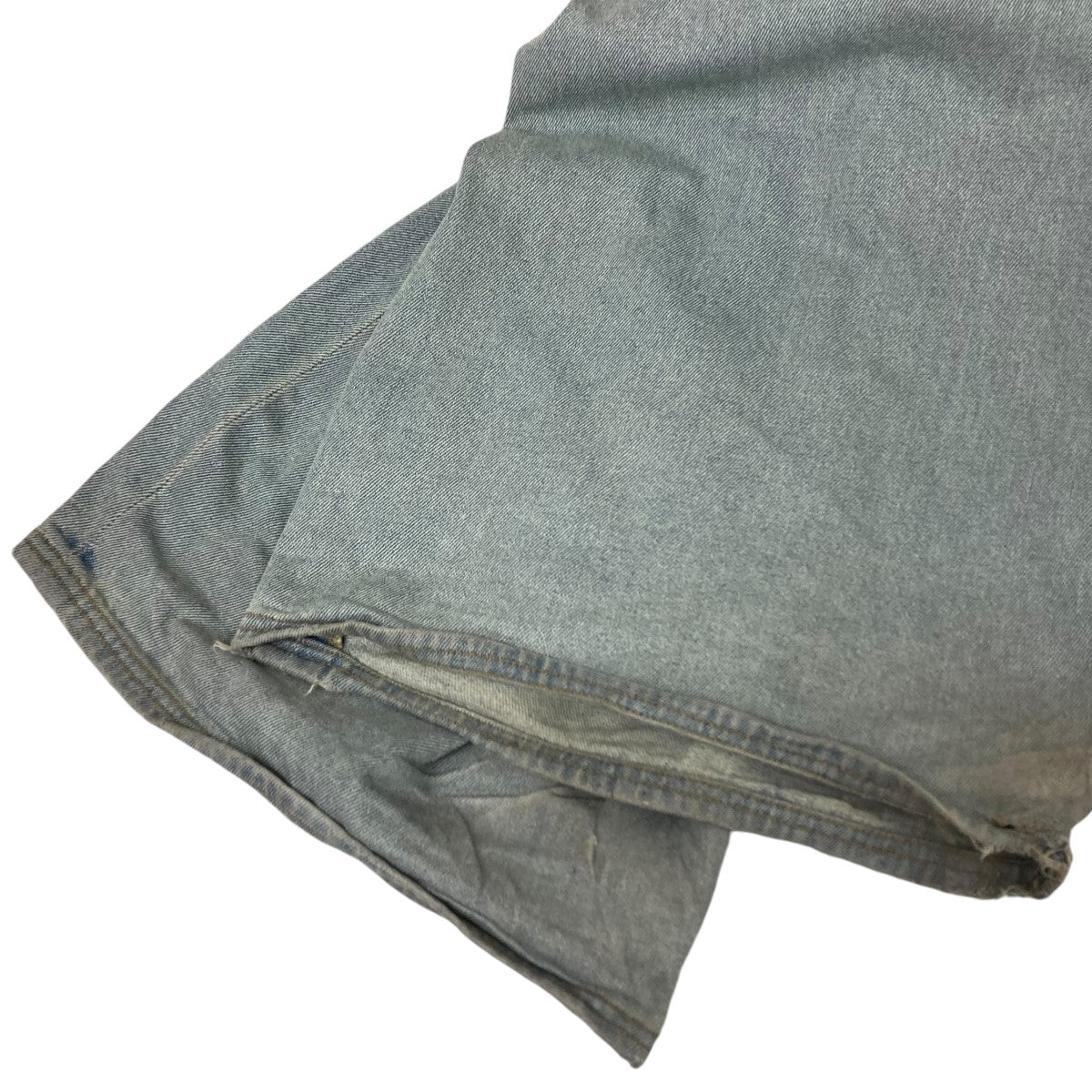 23SS ATOMIC DESTROYED WASHED DENIM PANTS BLUE デニムパンツ