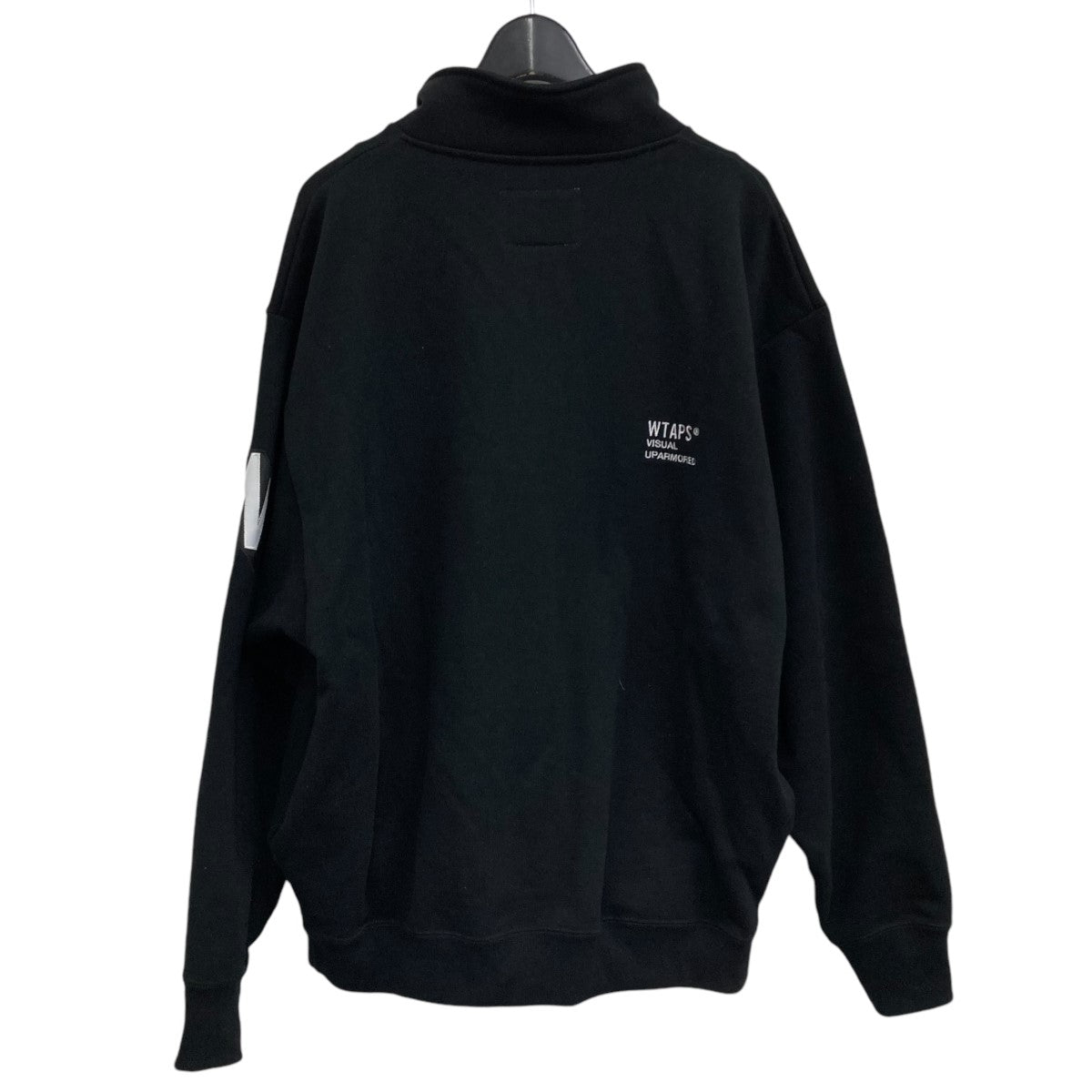 WTAPS(ダブルタップス) 24SS DEPST SWEATER ハーフジップスウェット 241ATDT-CSM05 ブラック サイズ  3｜【公式】カインドオルオンライン ブランド古着・中古通販【kindal】