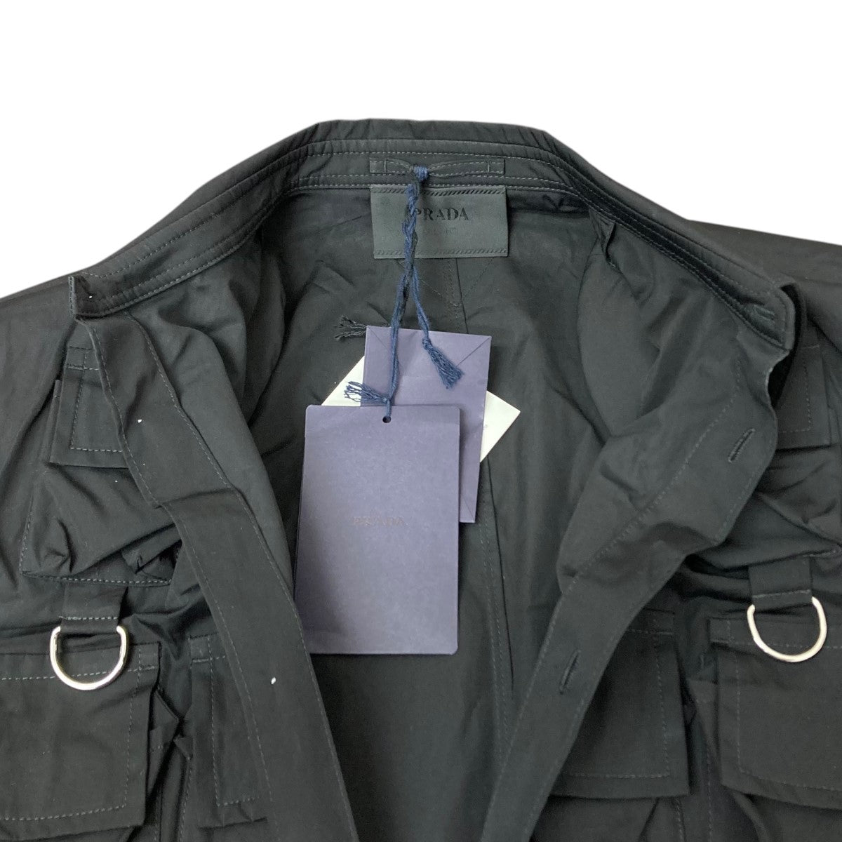 (最終お値下げ)プラダ　バージンウールジャケット　サイズ40(美品) PRADA】ウールジャケット[40]