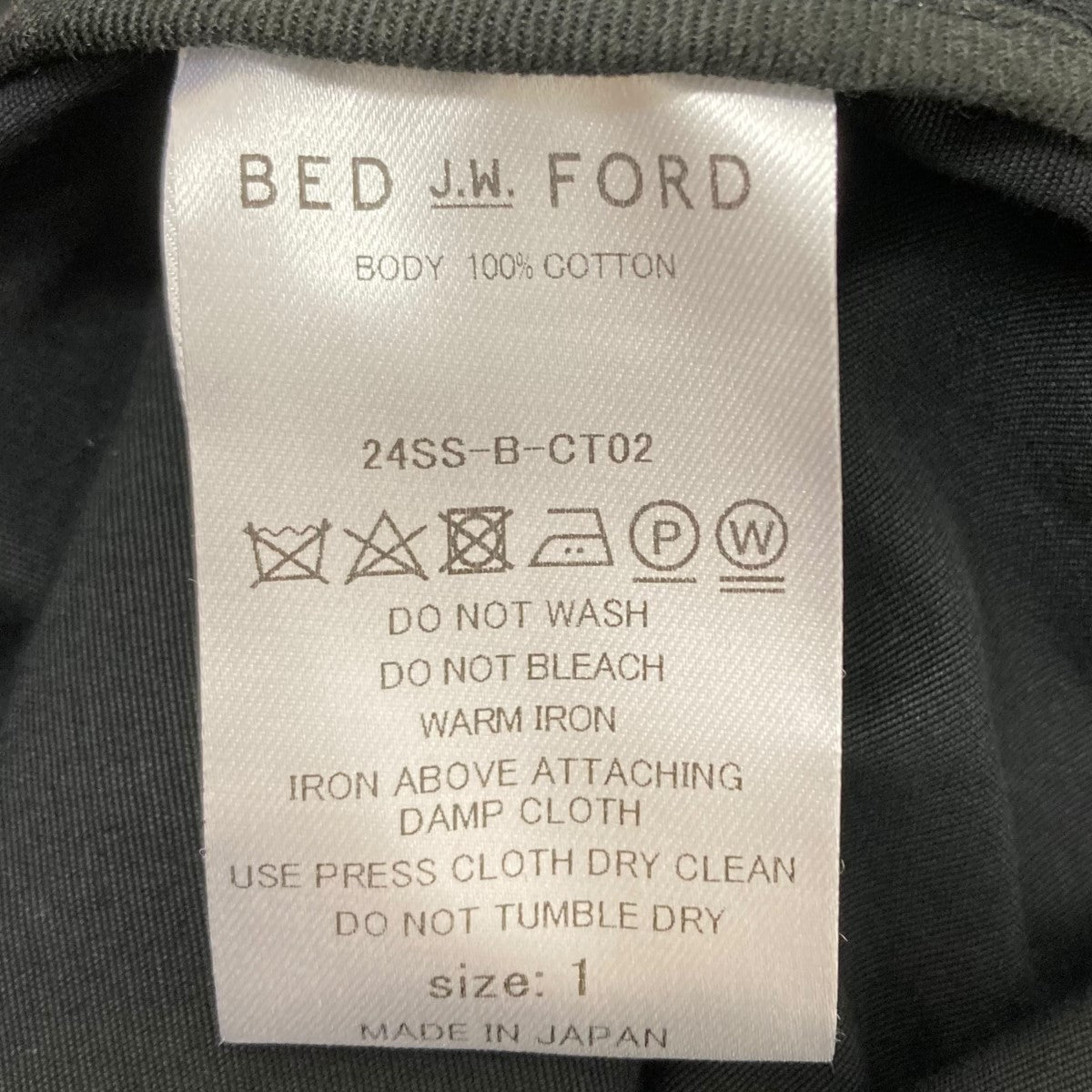 BED J．W． FORD(ベッドフォード) 24SS Violin Trench Coat