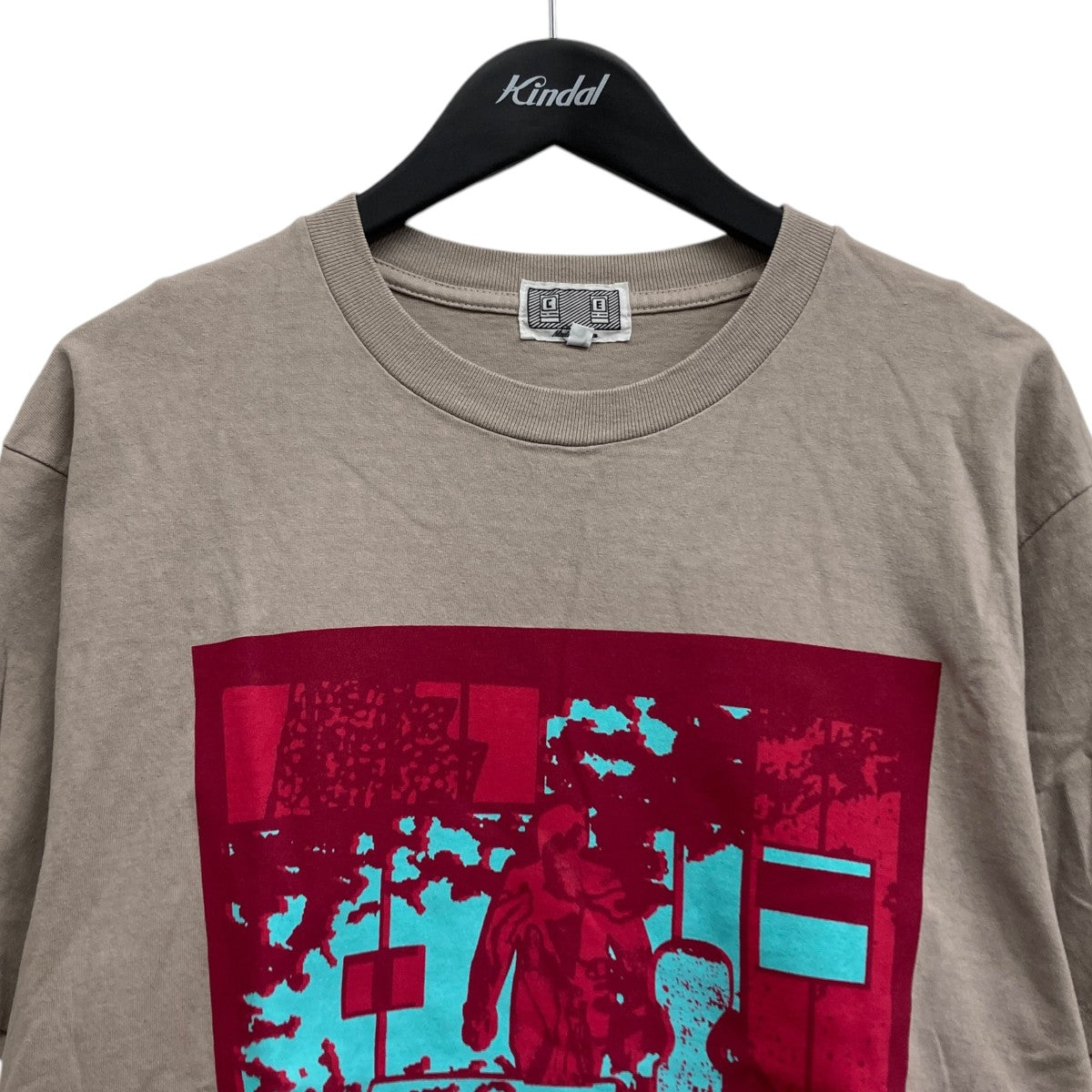 C．E(シーイー) OVERDYE USELESS ENERGY TプリントTシャツ