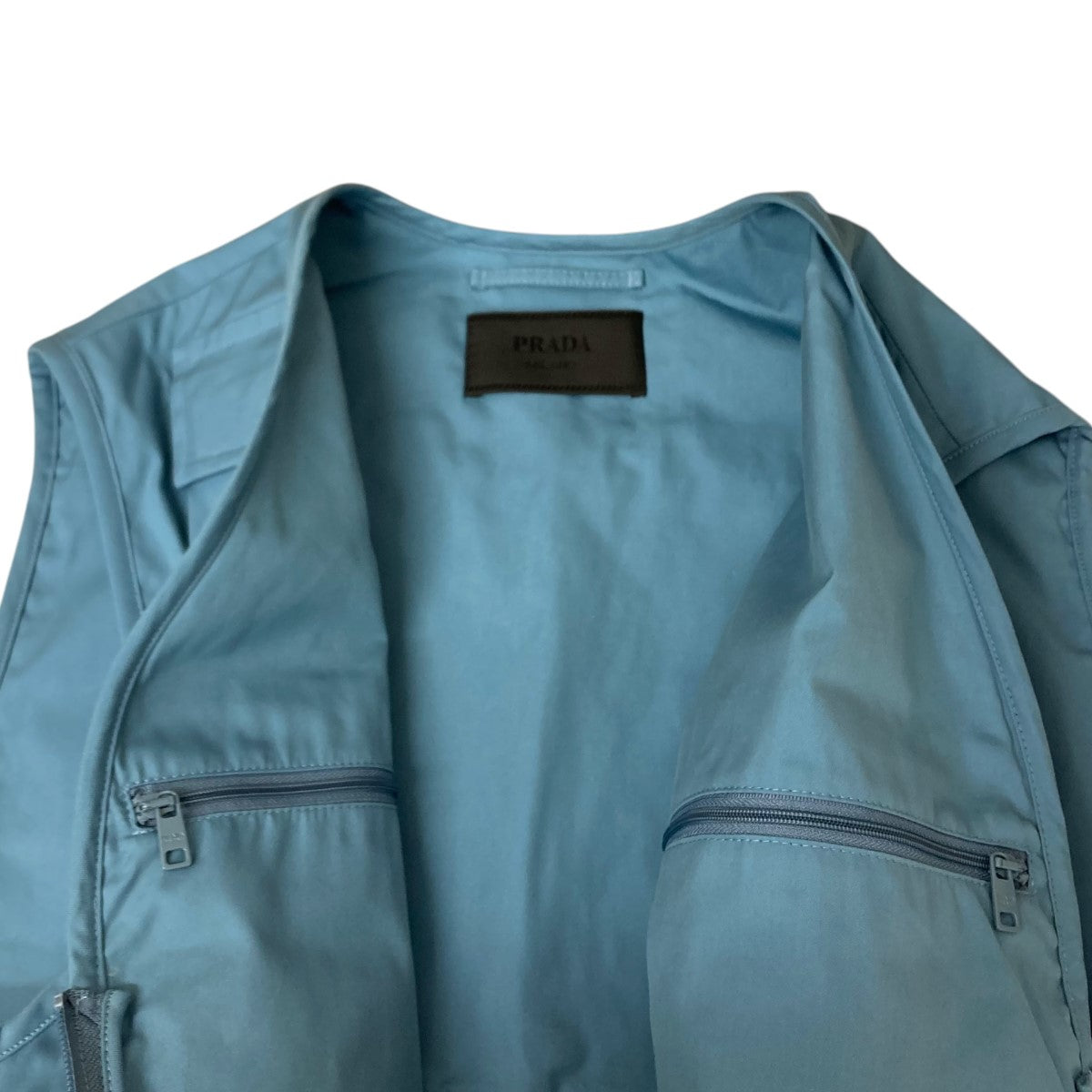 PRADA(プラダ) 24SS Re-Nylon ベスト SGC499 インディゴ サイズ