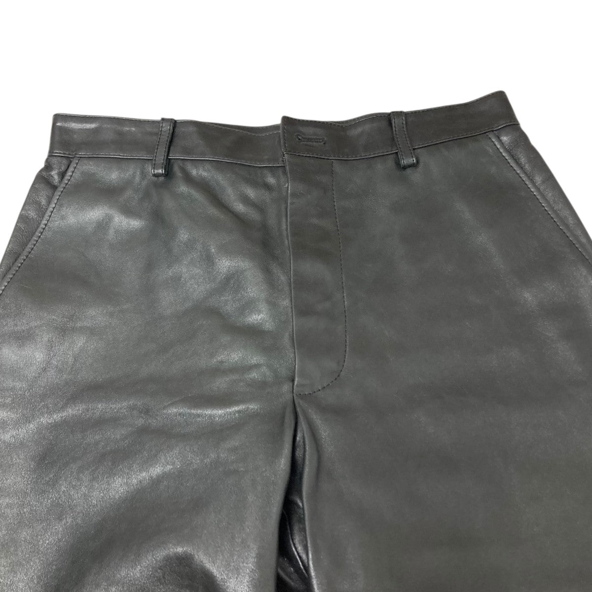 GUCCI(グッチ) カーフスキンレザーロングパンツ 683488 XNAL7