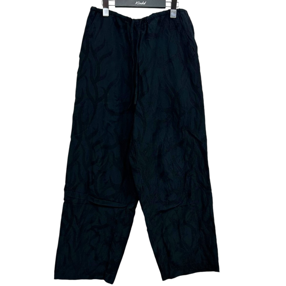 blurhms(ブラームス) 24AW Solid Tribal Camo Side Seamless Slacks イージーパンツ  BHS24F018 ブラック サイズ 2｜【公式】カインドオルオンライン ブランド古着・中古通販【kindal】