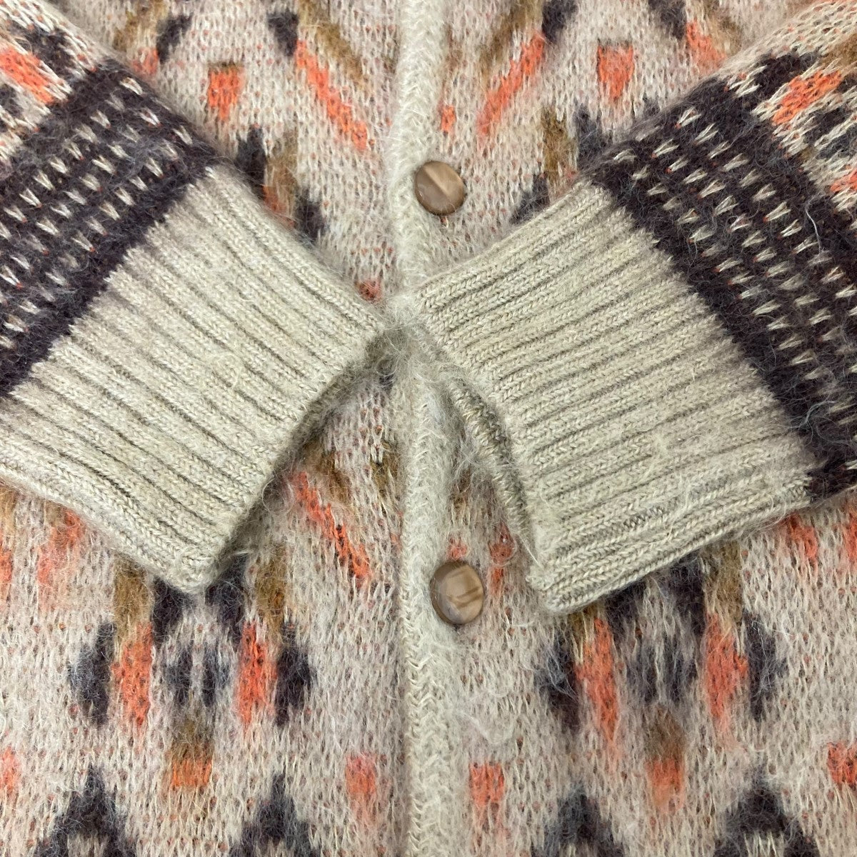 Needles(ニードルス) モヘアカーディガン HM270 ベージュ サイズ S