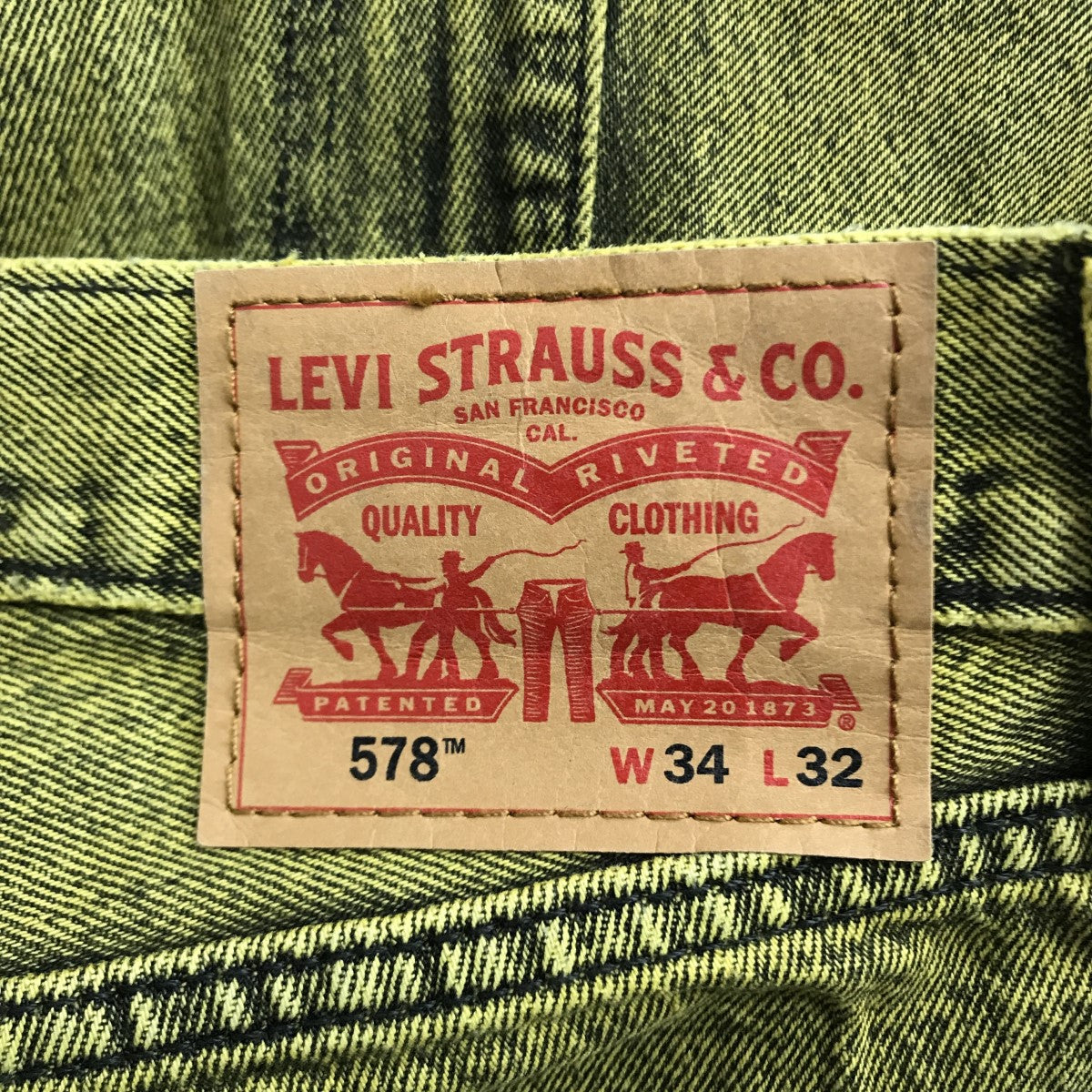 LEVI'S(リーバイス) 578 BAGGY JEANS デニムパンツ A4750-0009