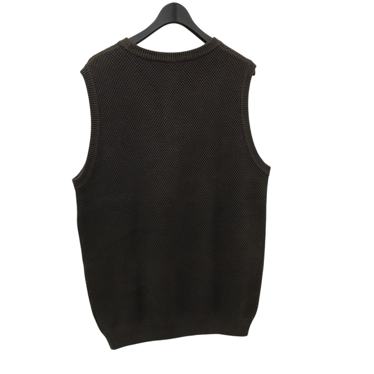 Crepuscule｜スキッパーニット Moss Stitch Skipper crepuscule 「Moss Stitch Skipper / Black」 – SISTER