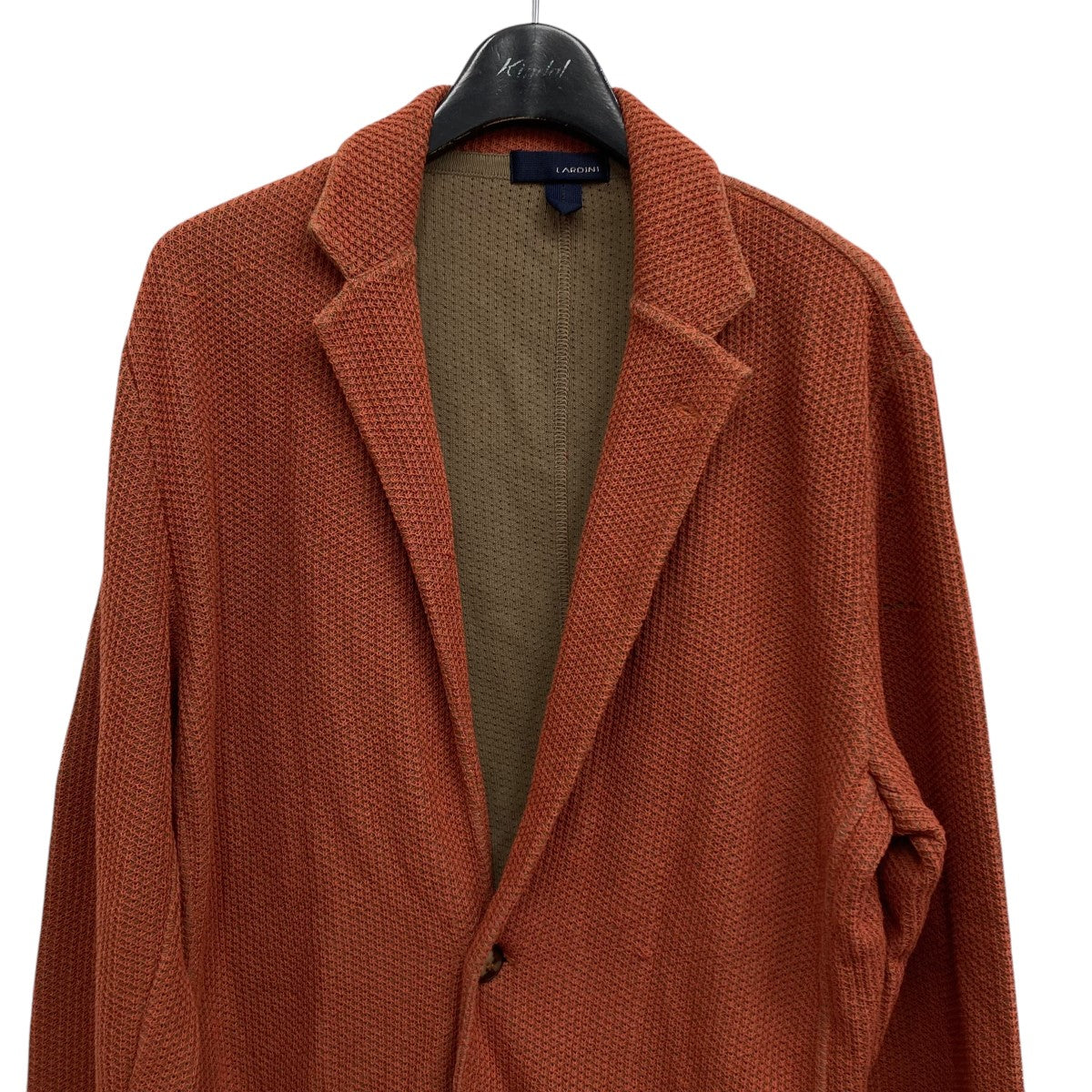 LARDINI 麻テーラードジャケット ブラウン系 LARDINI 麻テーラードジャケット ブラウン系