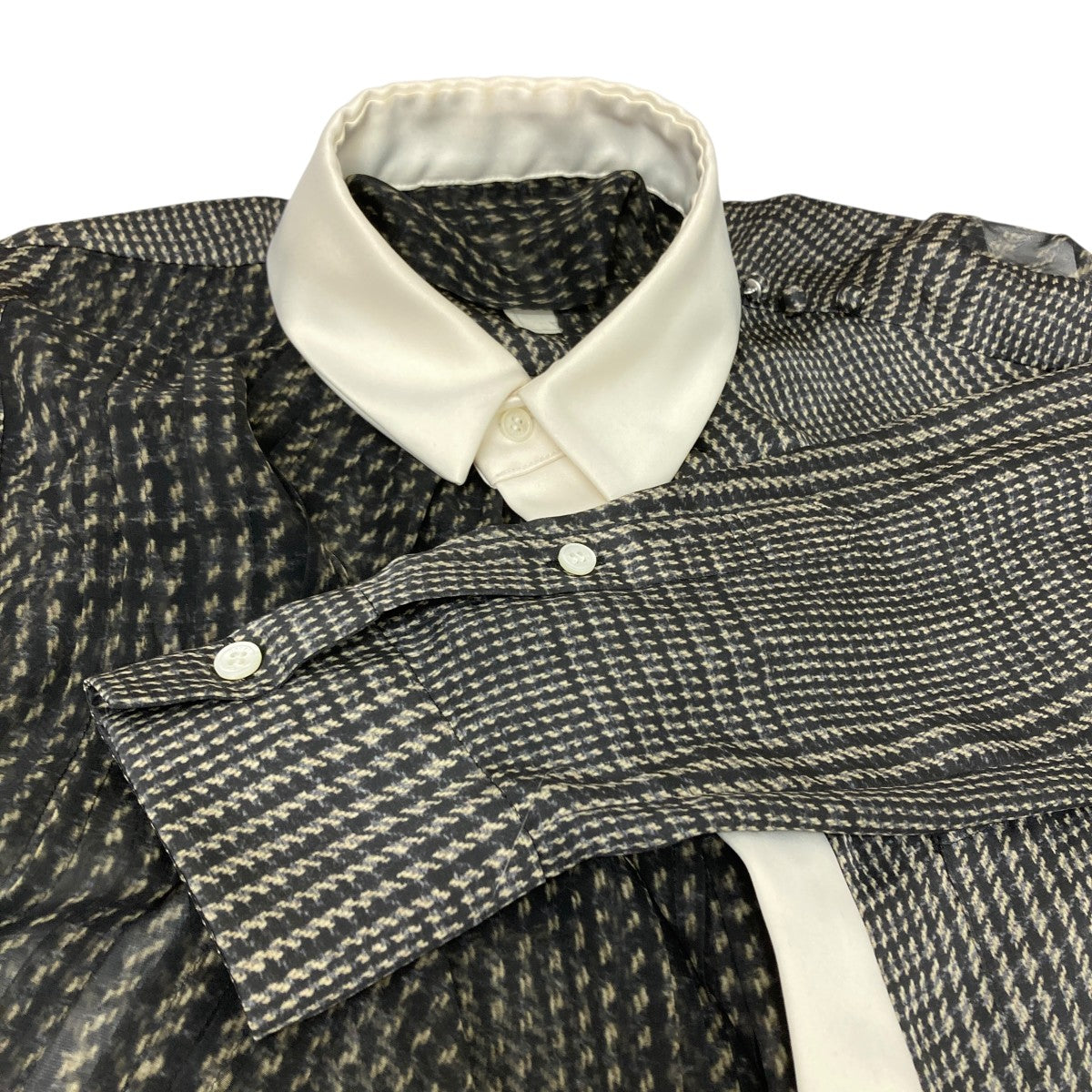 sacai(サカイ) シャツブラウス 20-05334 ブラウン サイズ 1