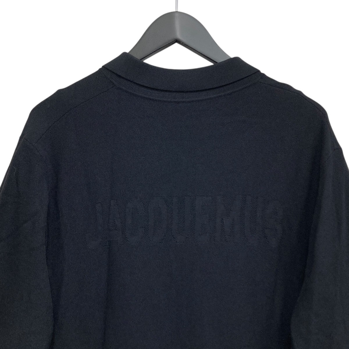 JACQUEMUS ブラック 長袖シャツ JACQUEMUS(ジャックムス) ポロシャツ ブラック サイズ L｜【公式