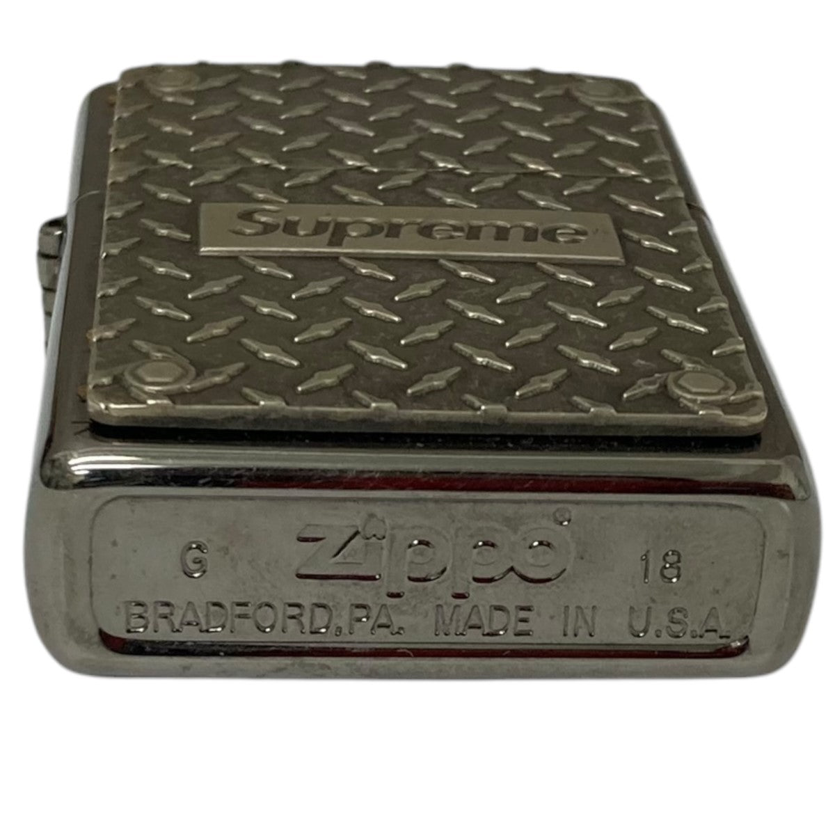 Supreme(シュプリーム) 19SS Diamond Plate Zippo ZIPPO ライター