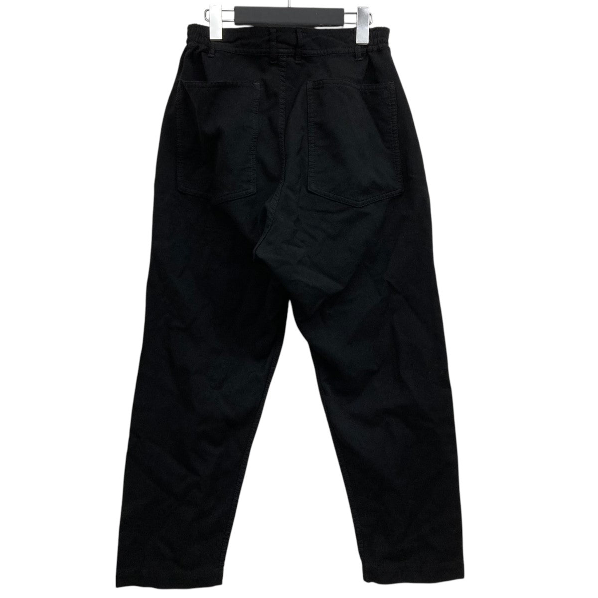 コムデギャルソンオムプリュス 定番 ポリ縮スラックス ブラック 縮絨  