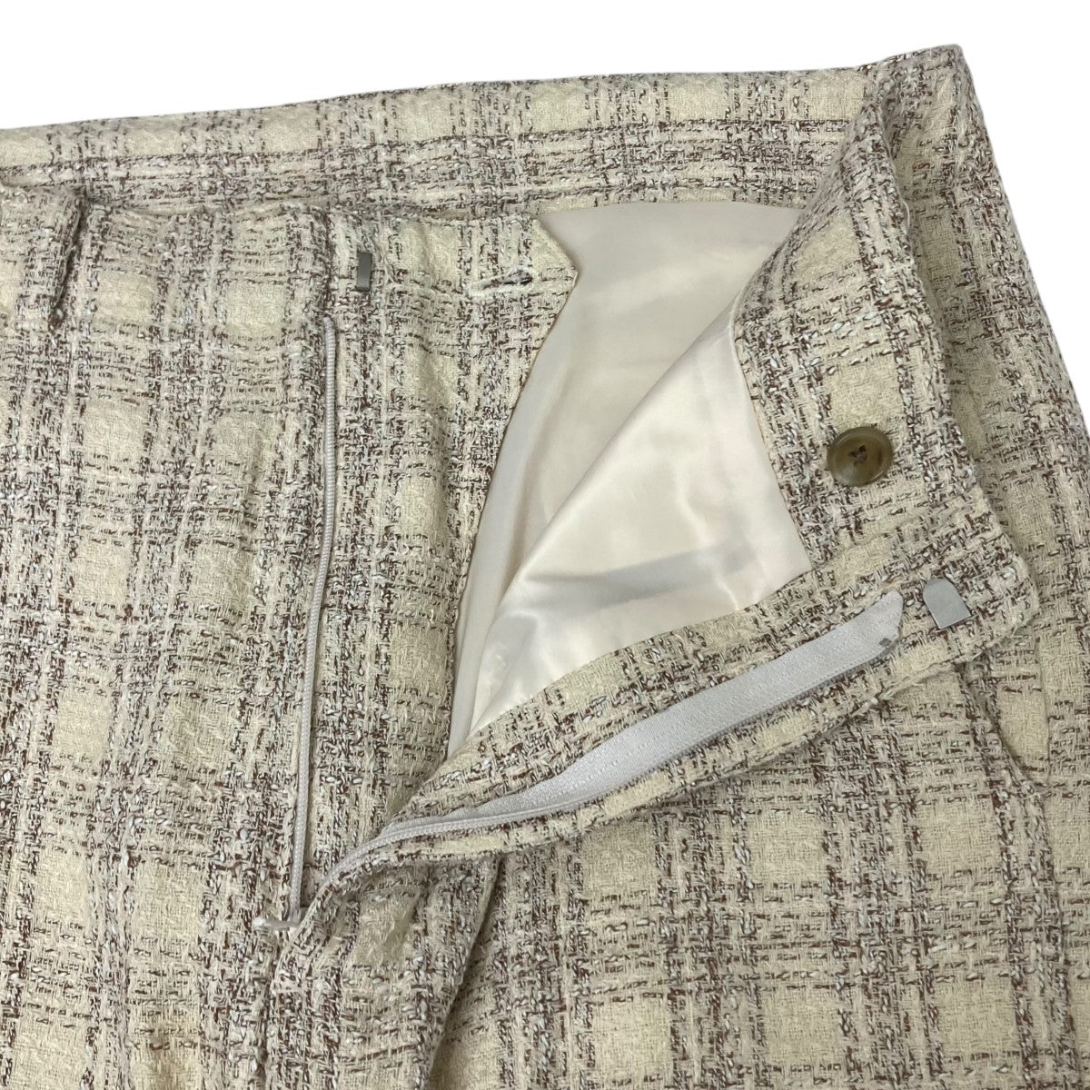 23SS SUMMER TWEED FLARE PANTS パンツ