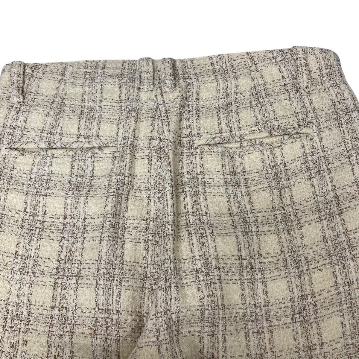 23SS SUMMER TWEED FLARE PANTS パンツ