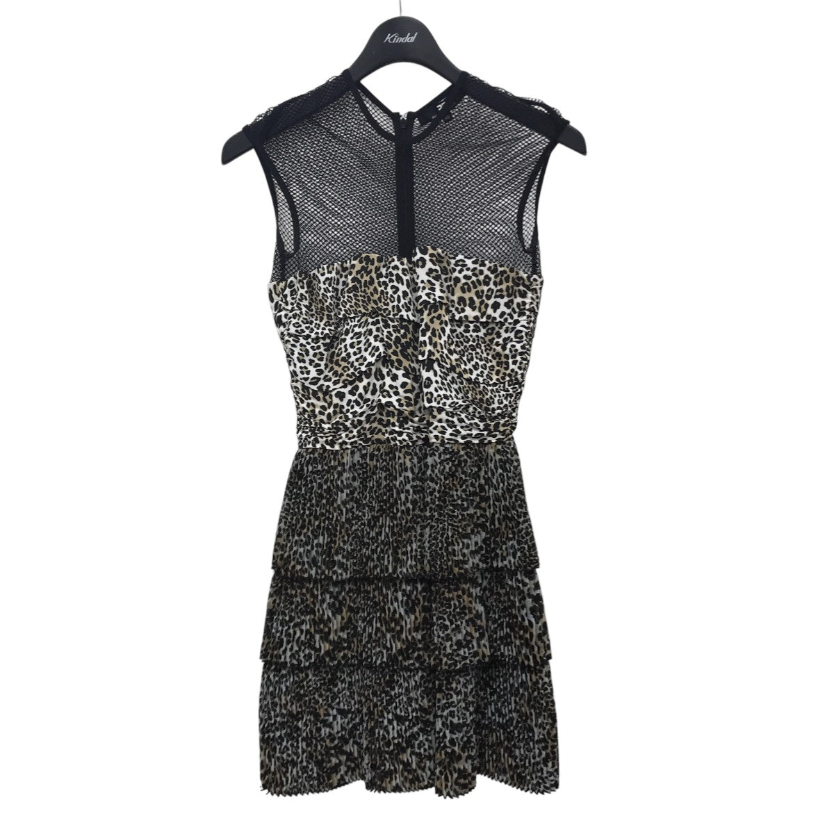 ELISABETTA FRANCHI(エリザベッタフランキ) レオパードメッシュ切替  