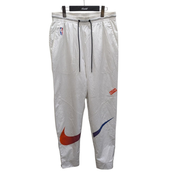 KITH×NIKE トラックパンツ CZ1803-100 ホワイト サイズ M｜【公式