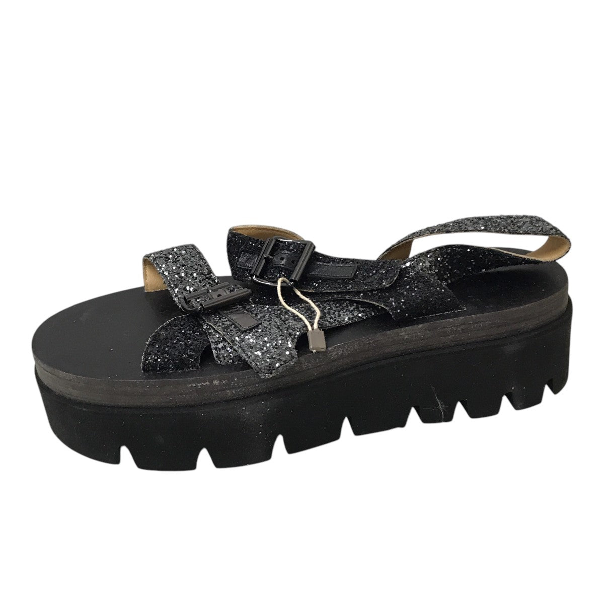 MM6 Maison Margiela プラットフォームグリッターサンダルS40WP0066 古着・中古-2枚目のアイテム画像