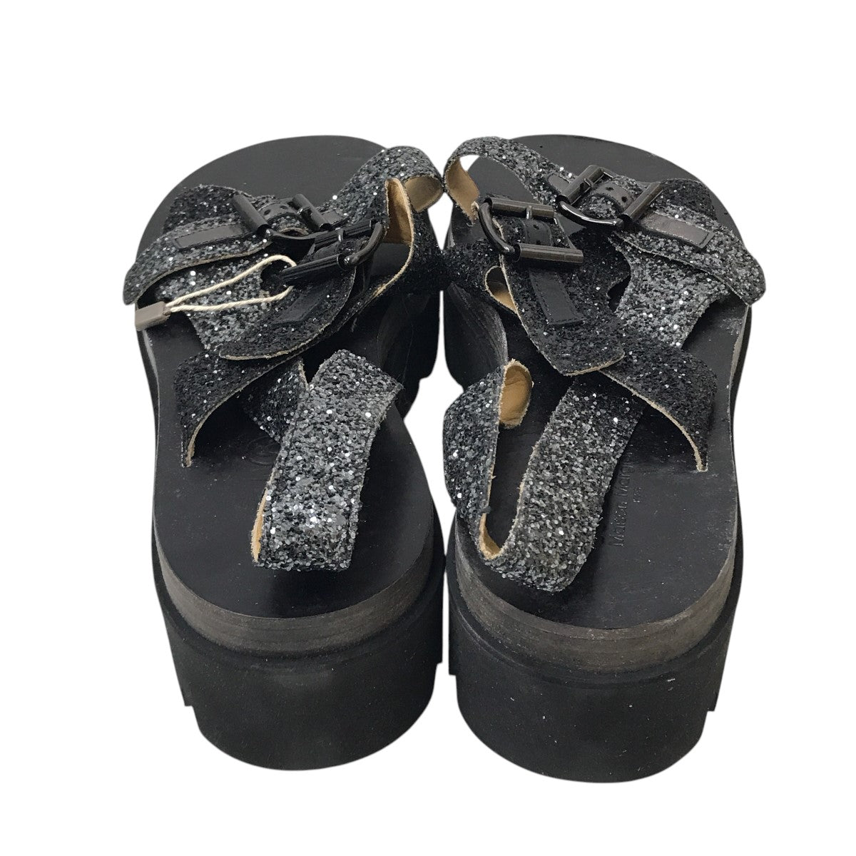 MM6 Maison Margiela プラットフォームグリッターサンダルS40WP0066 古着・中古-3枚目のアイテム画像