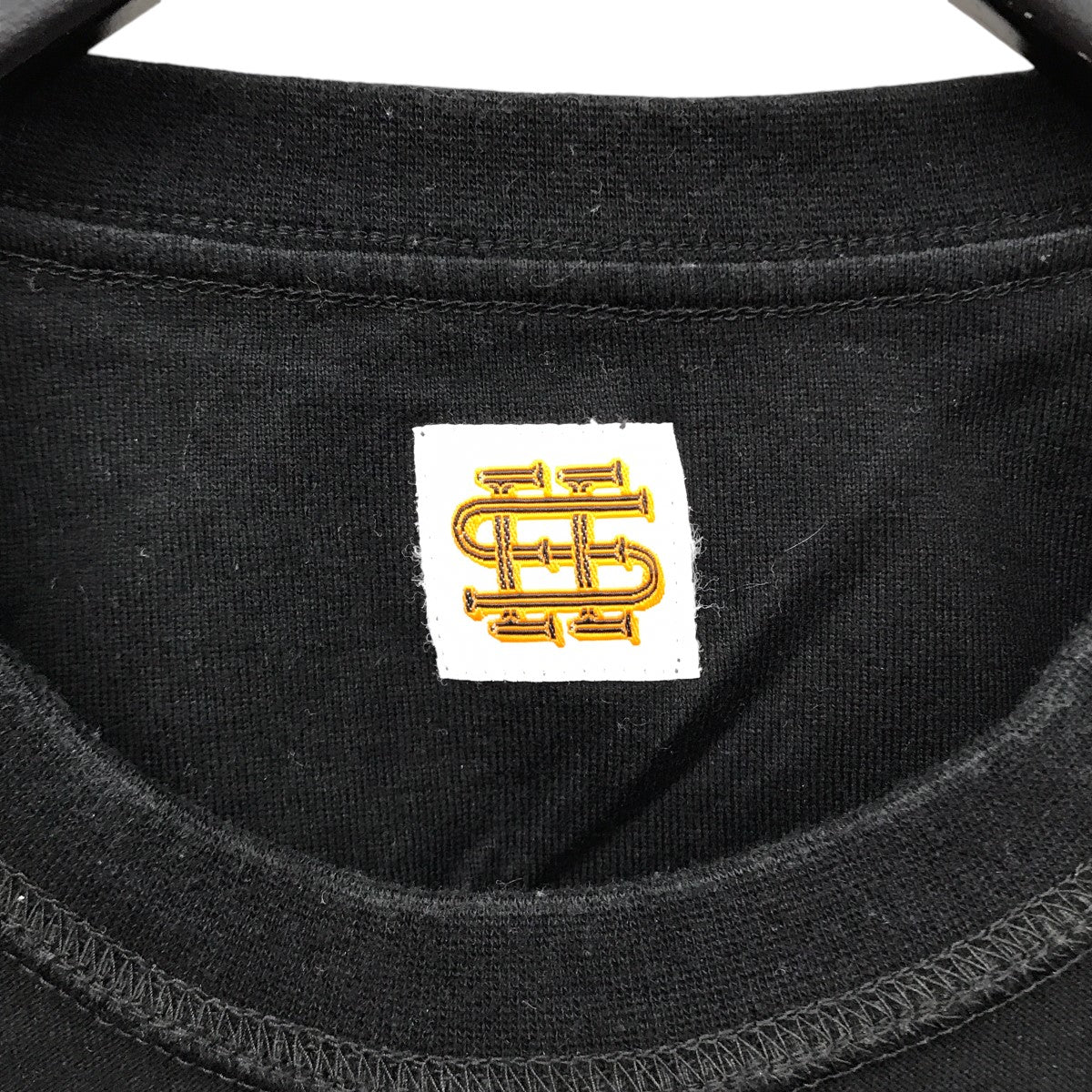 SEESEE(シーシー) ロゴプリントTシャツ ブラック サイズ L