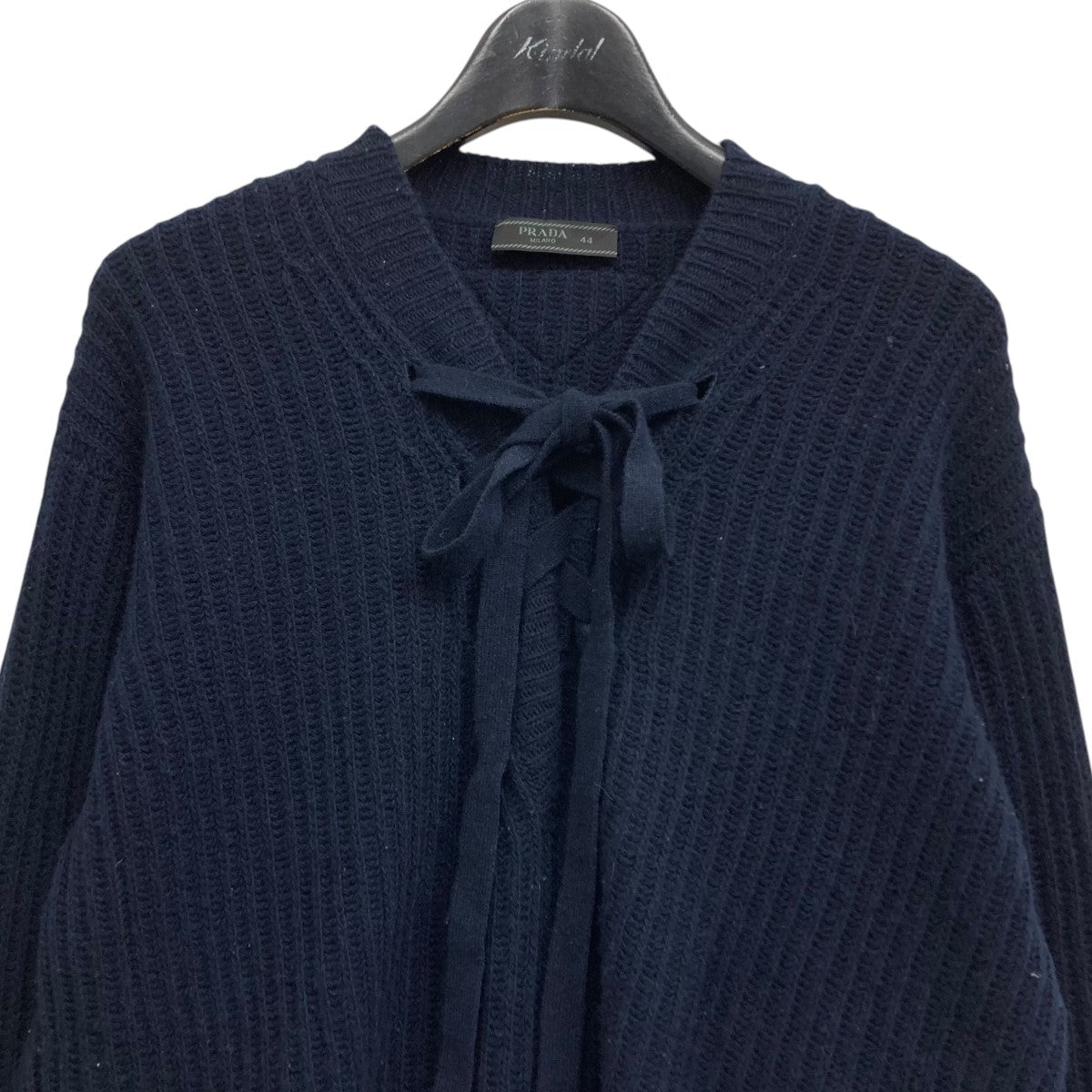 PRADA　プラダ　ハラコ　ニットブルゾン org.jpg