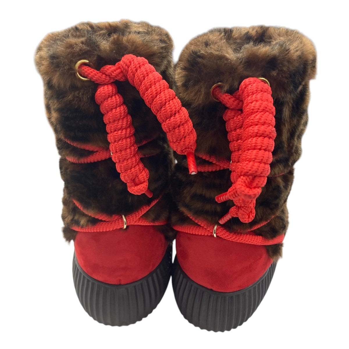 のPAOTU FAUX FUR BOOTS ブーツです。 YELLO 古着・中古 シューズ アイテム