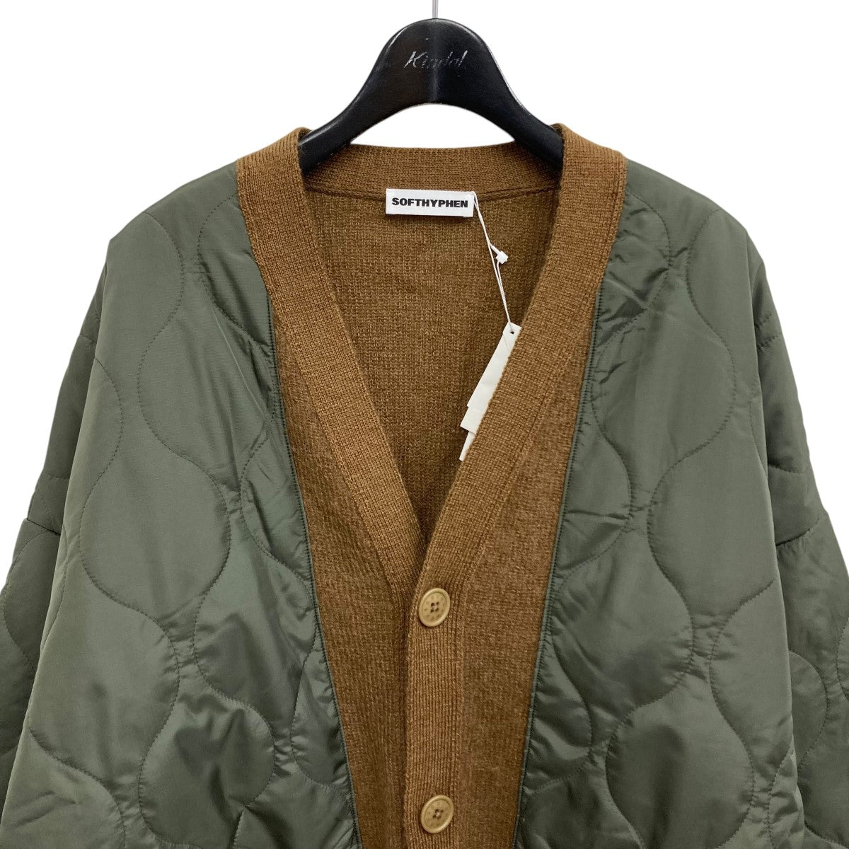 PHIGVEL MAKERS&co BEST qualityカーキ カーディガン PHIGVEL MAKERS&co BEST qualityカーキ カーディガン