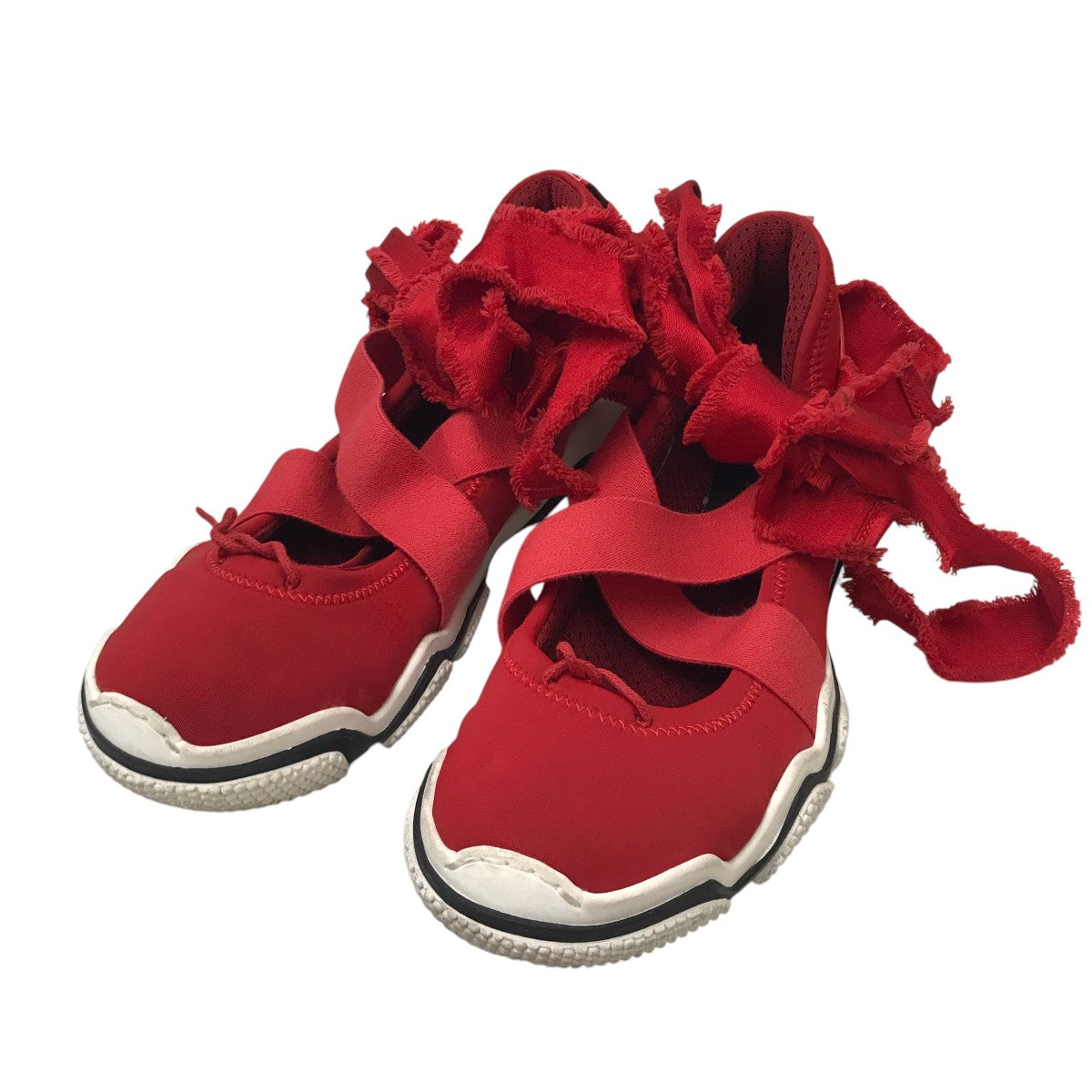 最終値下げ RED VALENTINO ロゴ入り スニーカー 厚底