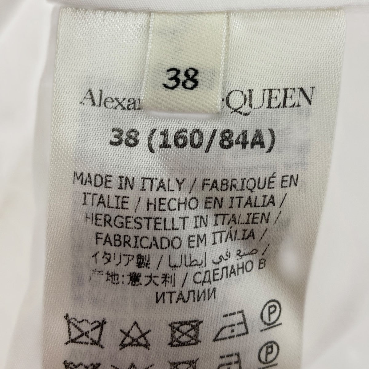 ALEXANDER McQUEEN(アレキサンダーマックイーン) ドレスシャツ